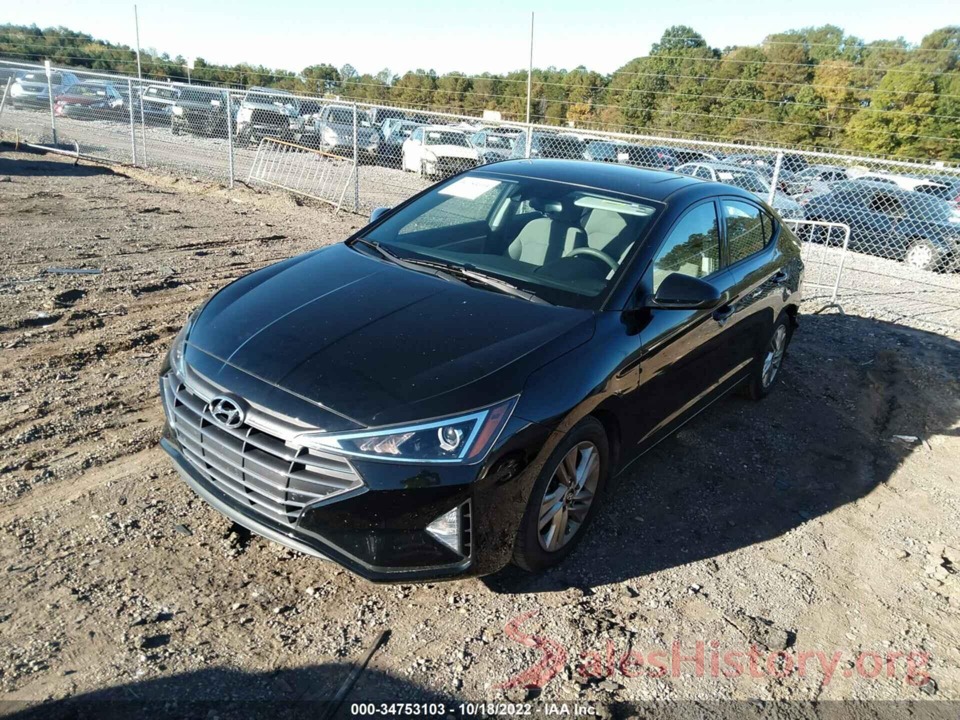 5NPD84LF3KH448594 2019 HYUNDAI ELANTRA