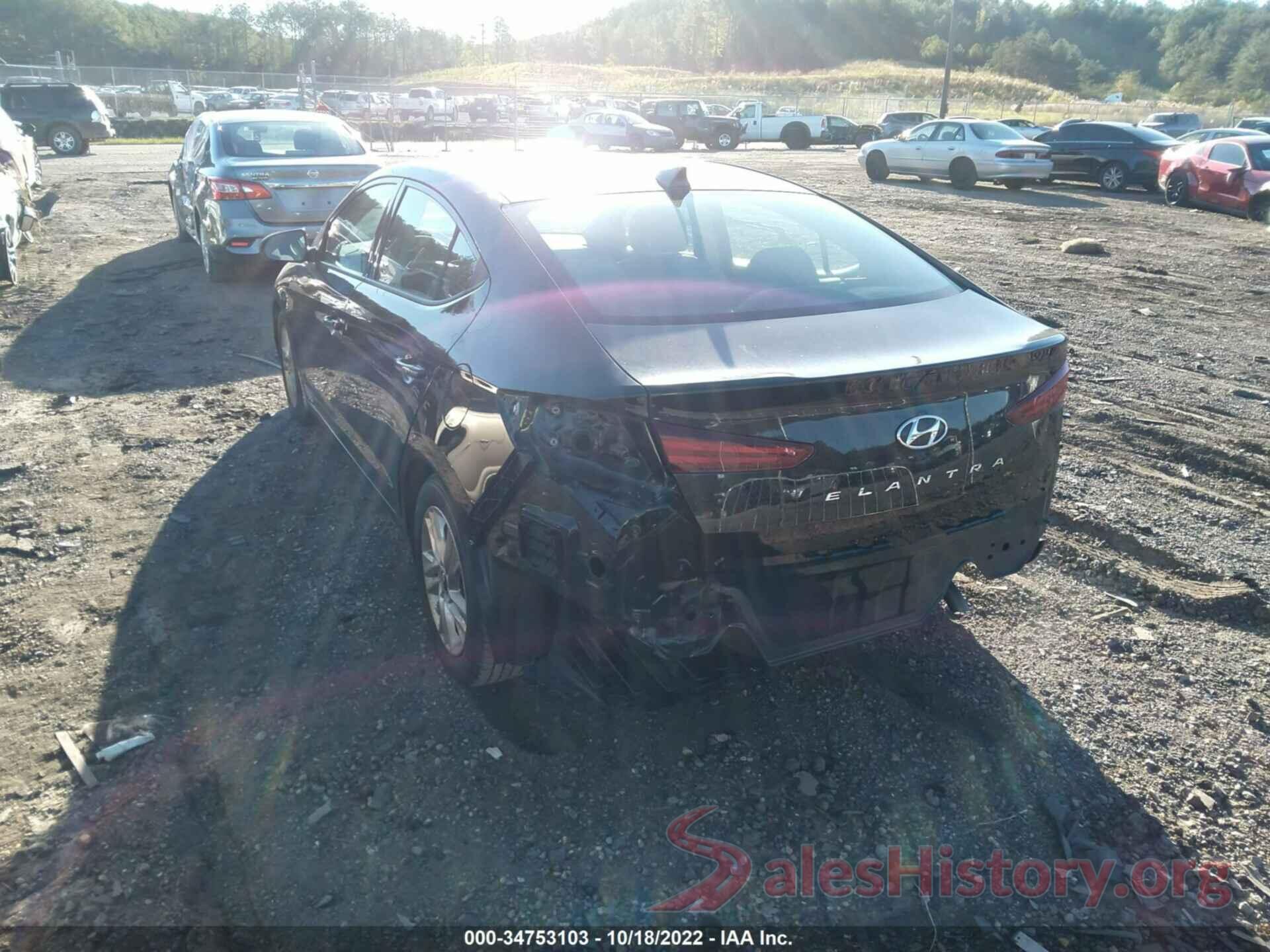 5NPD84LF3KH448594 2019 HYUNDAI ELANTRA