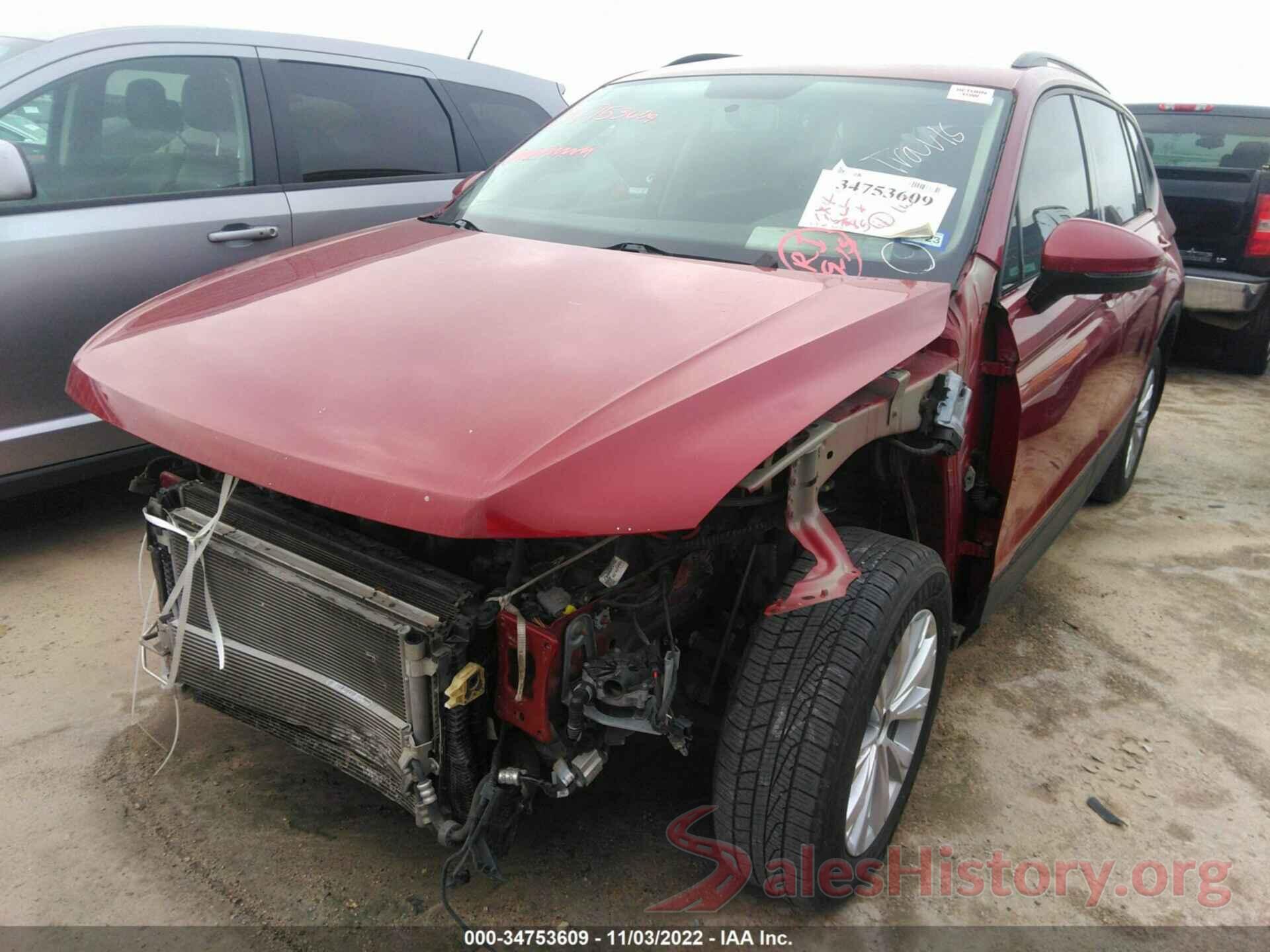 3VV1B7AX2JM017899 2018 VOLKSWAGEN TIGUAN