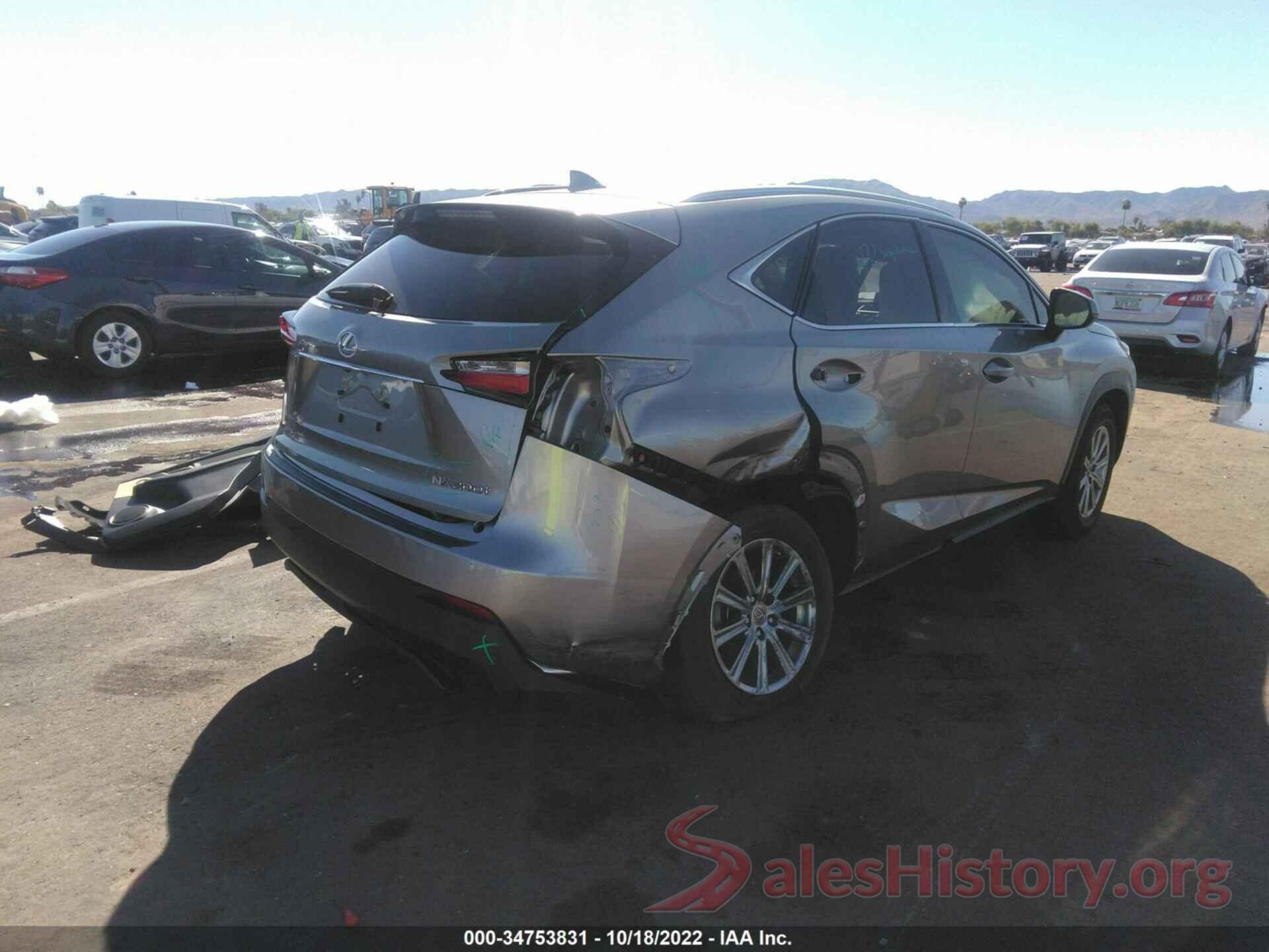 JTJYARBZ9H2066401 2017 LEXUS NX