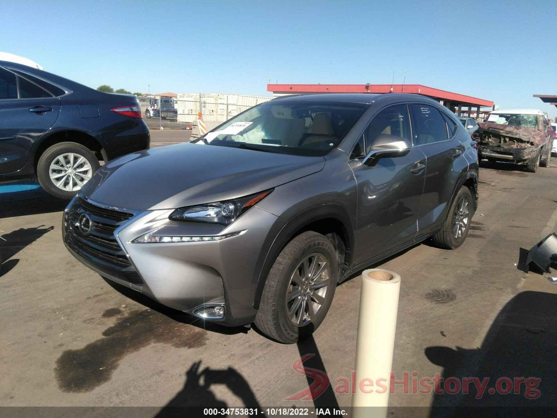 JTJYARBZ9H2066401 2017 LEXUS NX