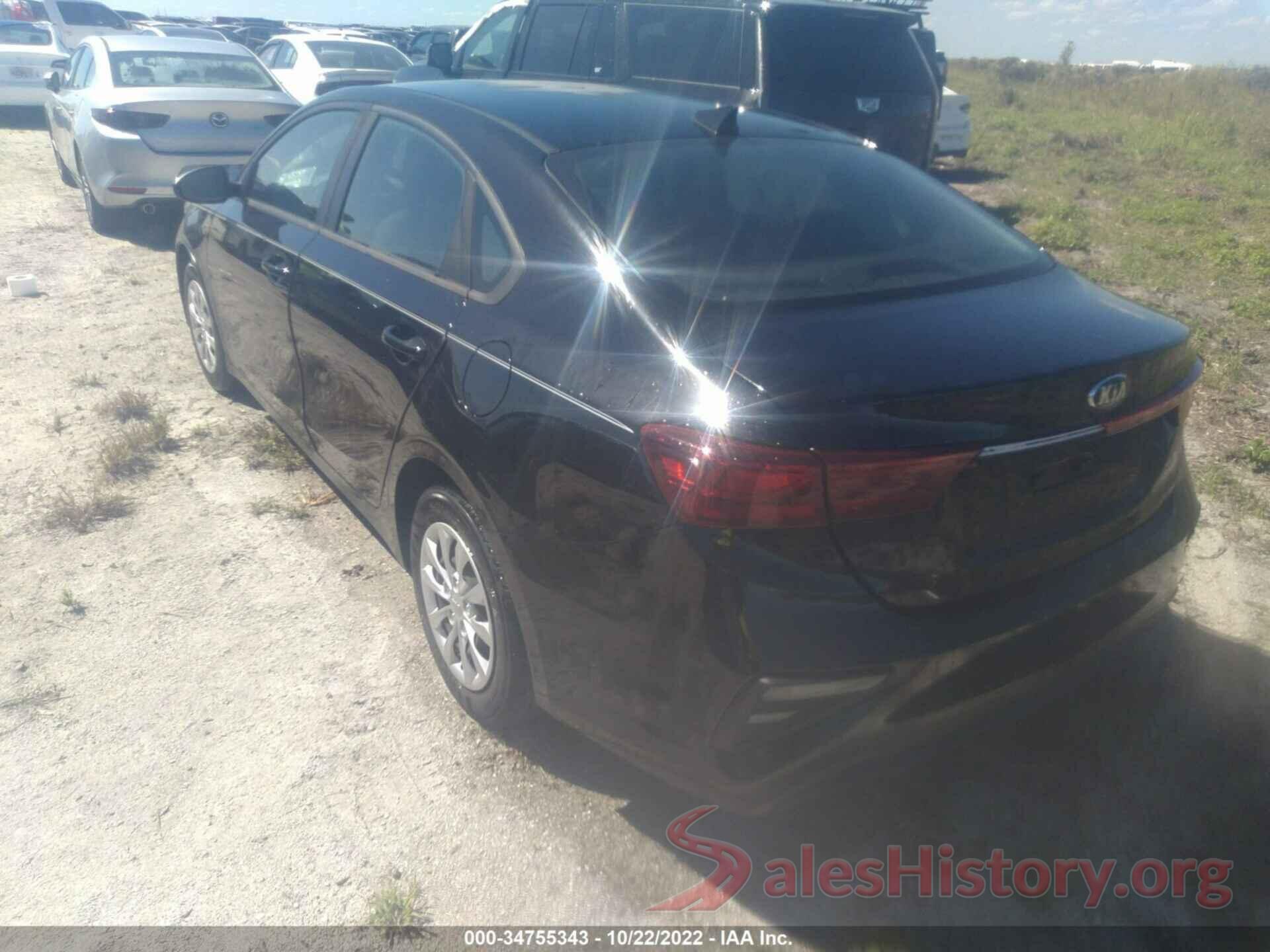 3KPF24AD7LE185365 2020 KIA FORTE