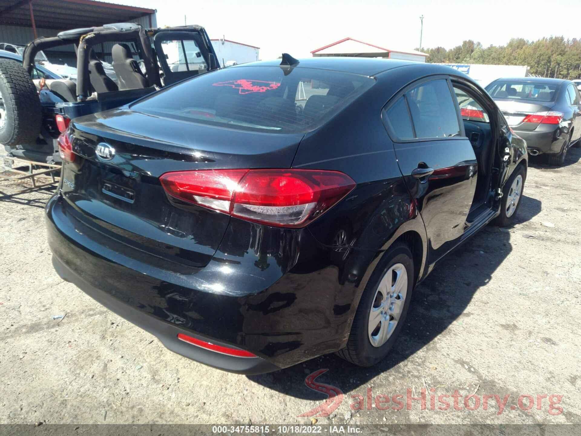 3KPFL4A74HE135649 2017 KIA FORTE