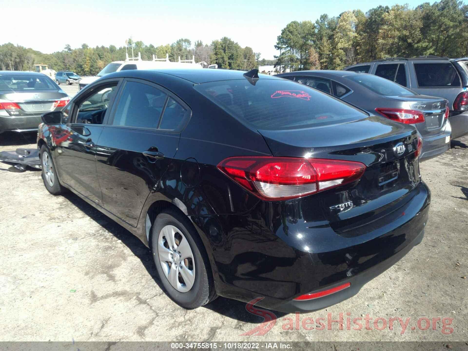 3KPFL4A74HE135649 2017 KIA FORTE