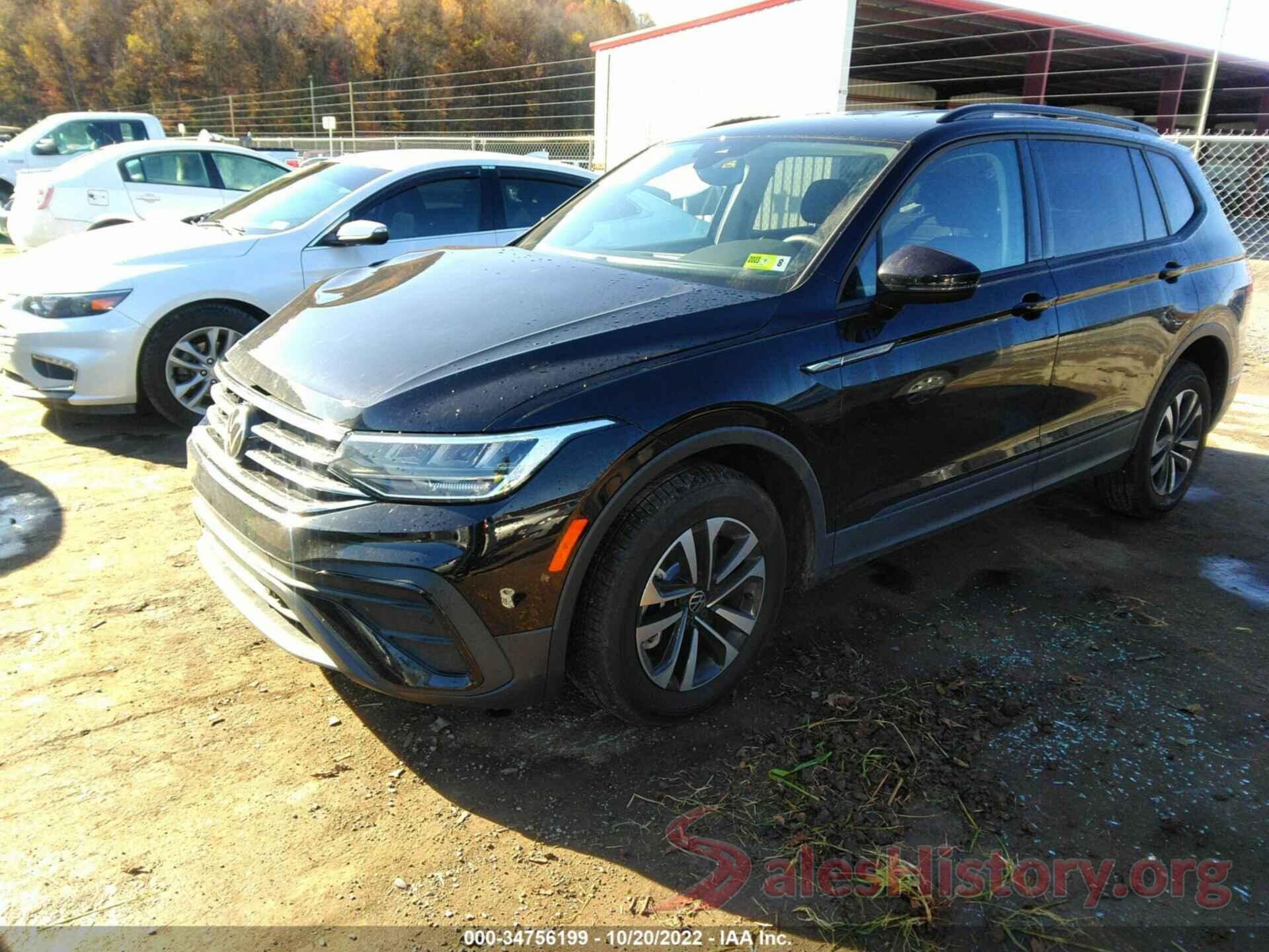 3VV0B7AX1NM139462 2022 VOLKSWAGEN TIGUAN