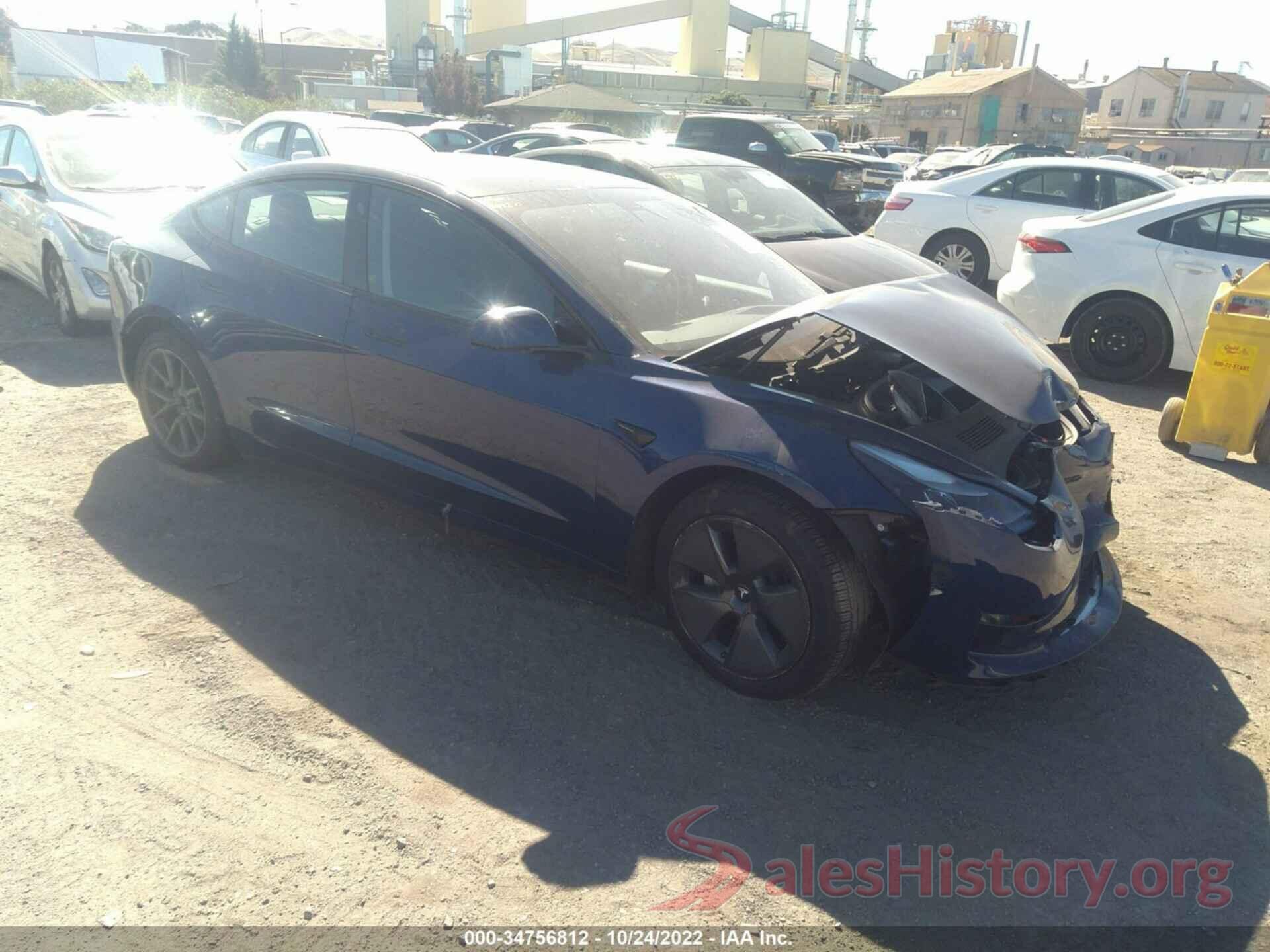 5YJ3E1EA7MF084329 2021 TESLA MODEL 3