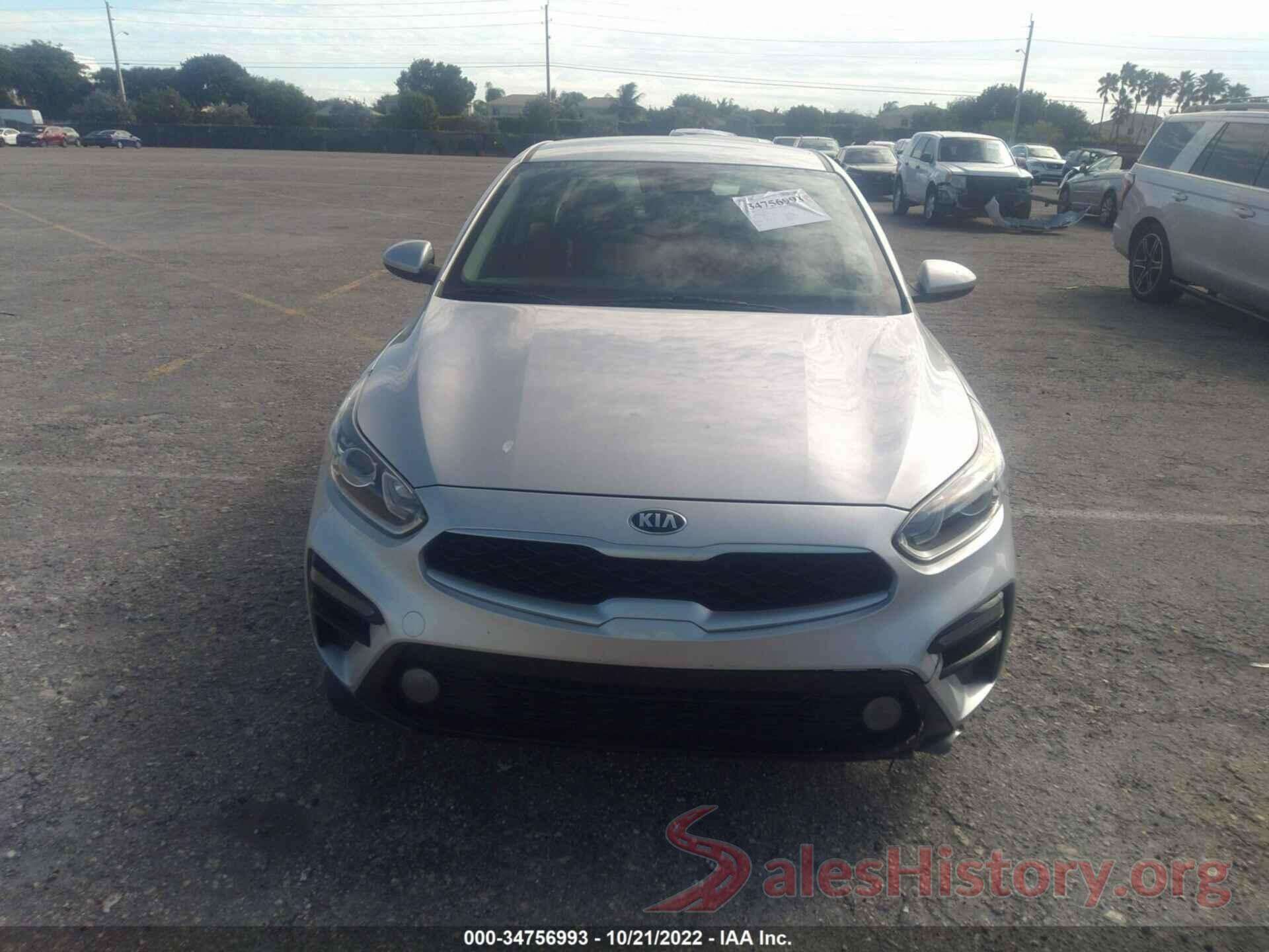 3KPF24AD7LE171367 2020 KIA FORTE