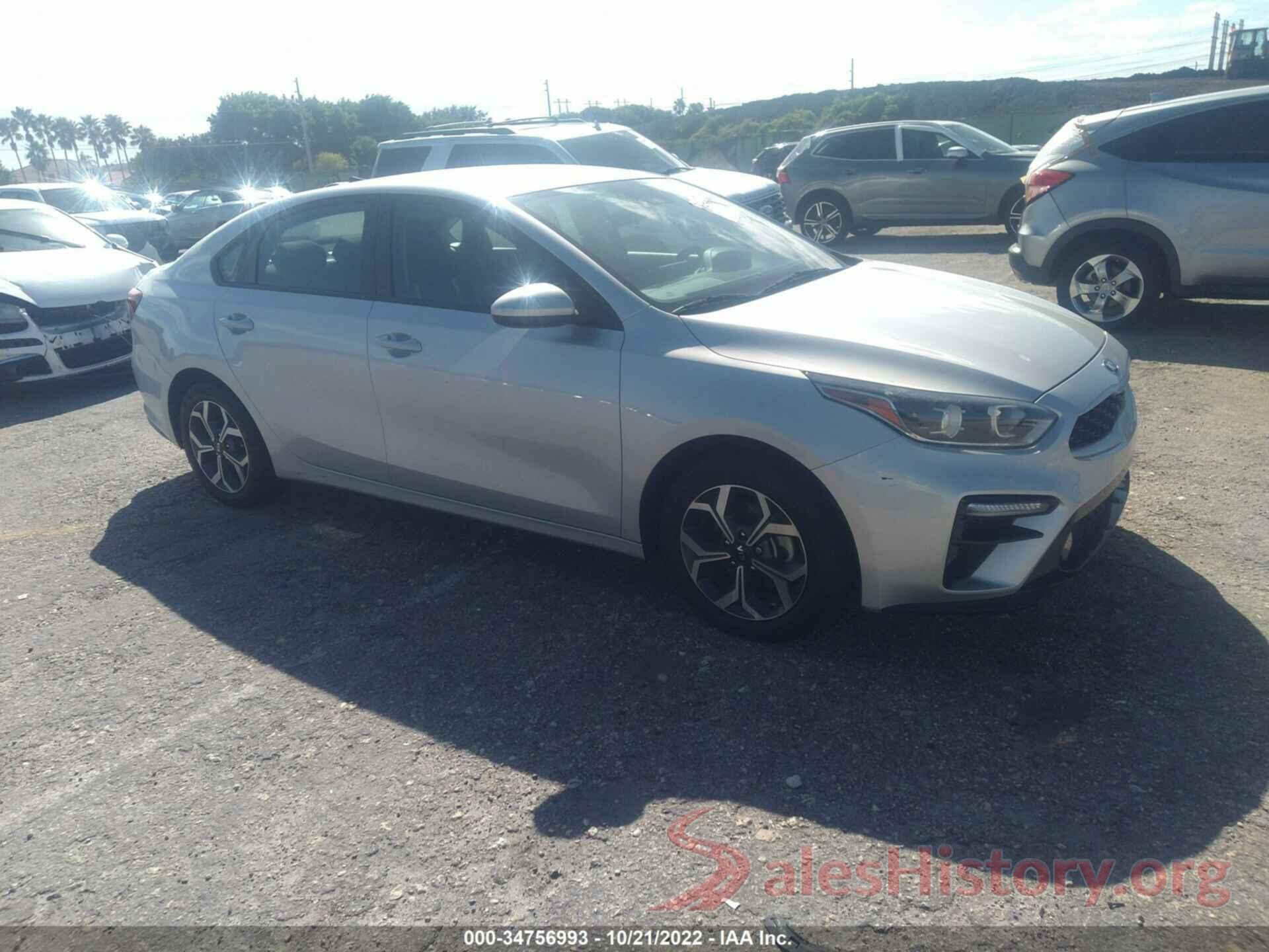 3KPF24AD7LE171367 2020 KIA FORTE