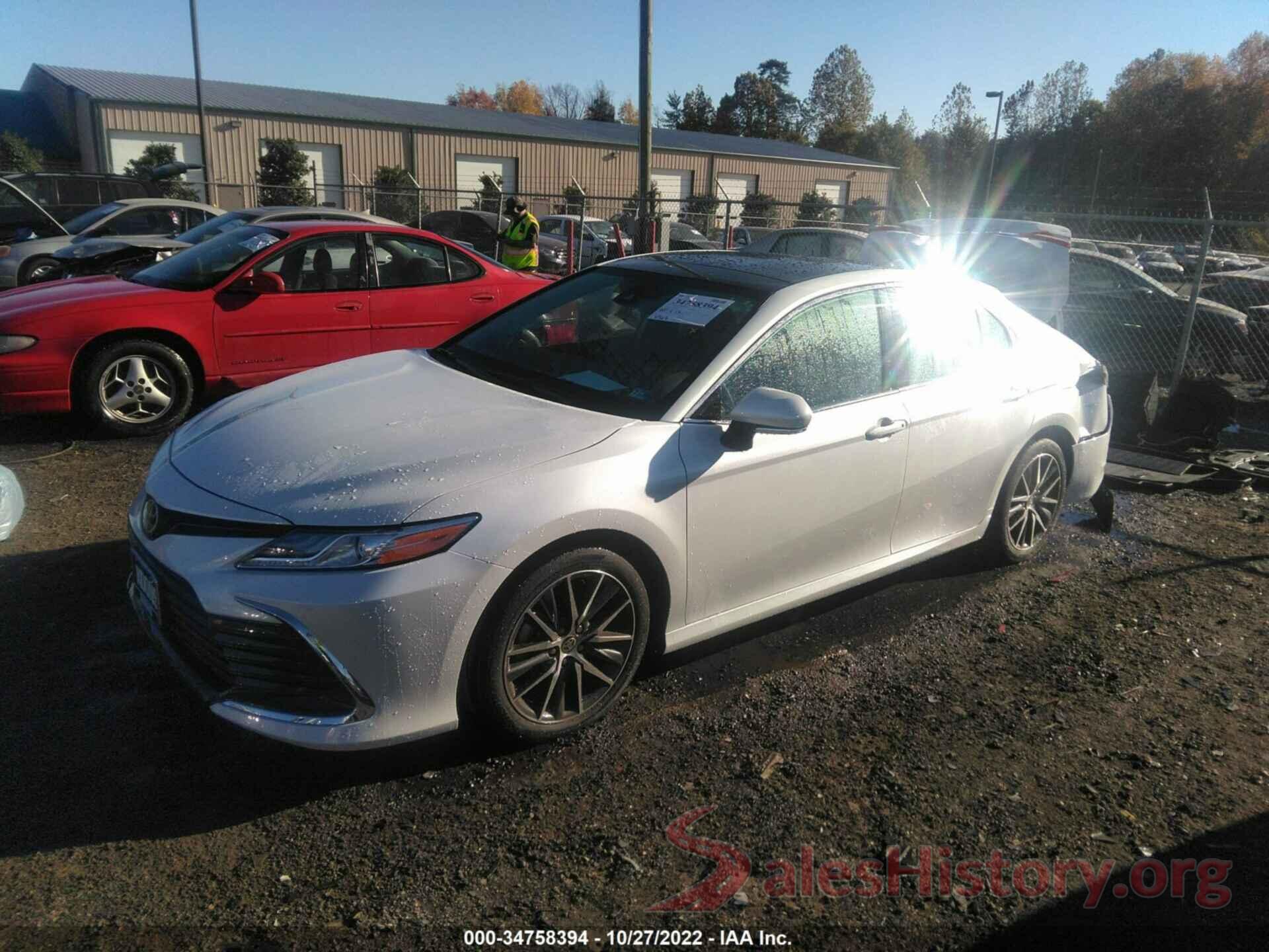 4T1F11BK4MU034500 2021 TOYOTA CAMRY