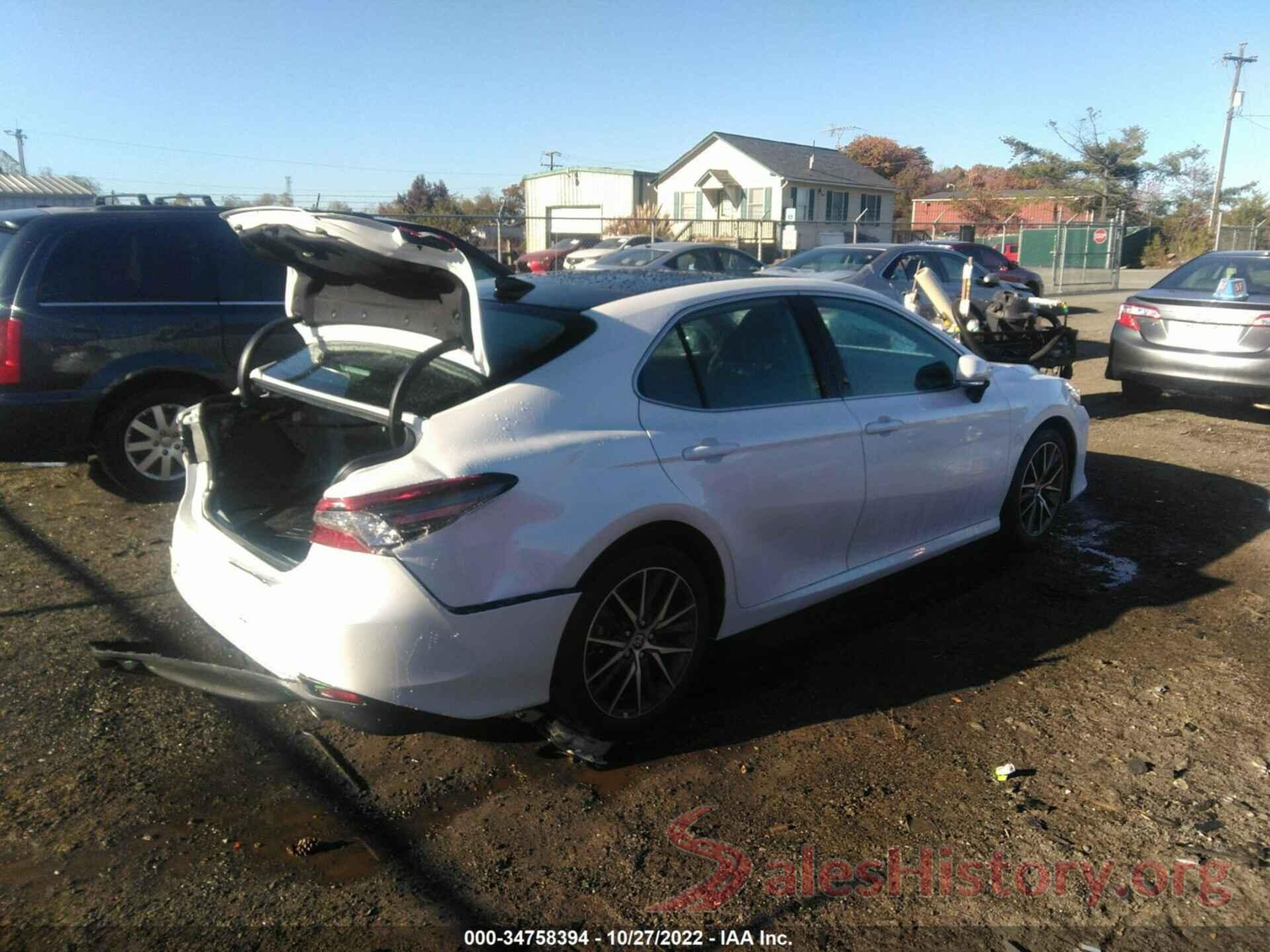 4T1F11BK4MU034500 2021 TOYOTA CAMRY