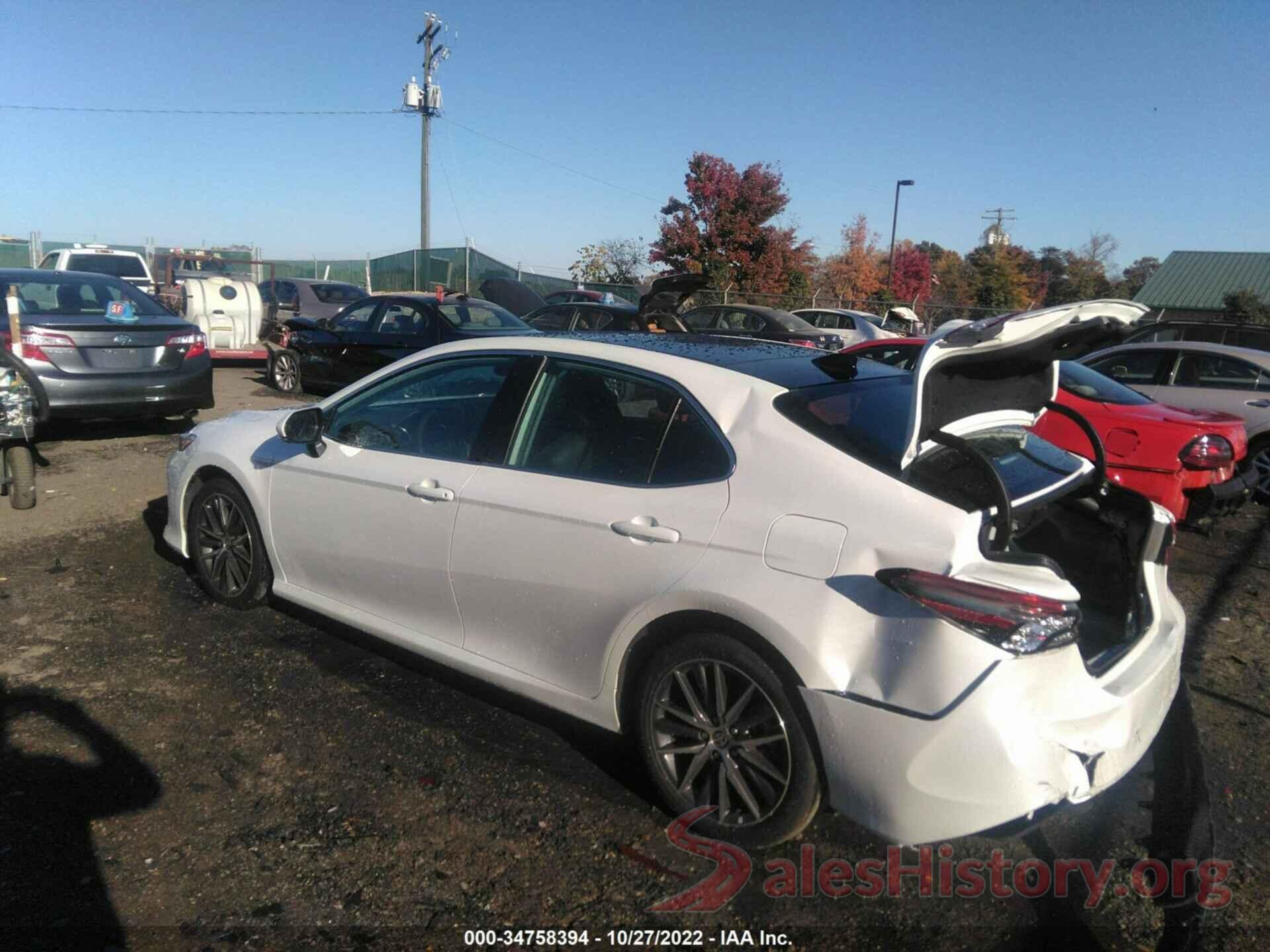 4T1F11BK4MU034500 2021 TOYOTA CAMRY