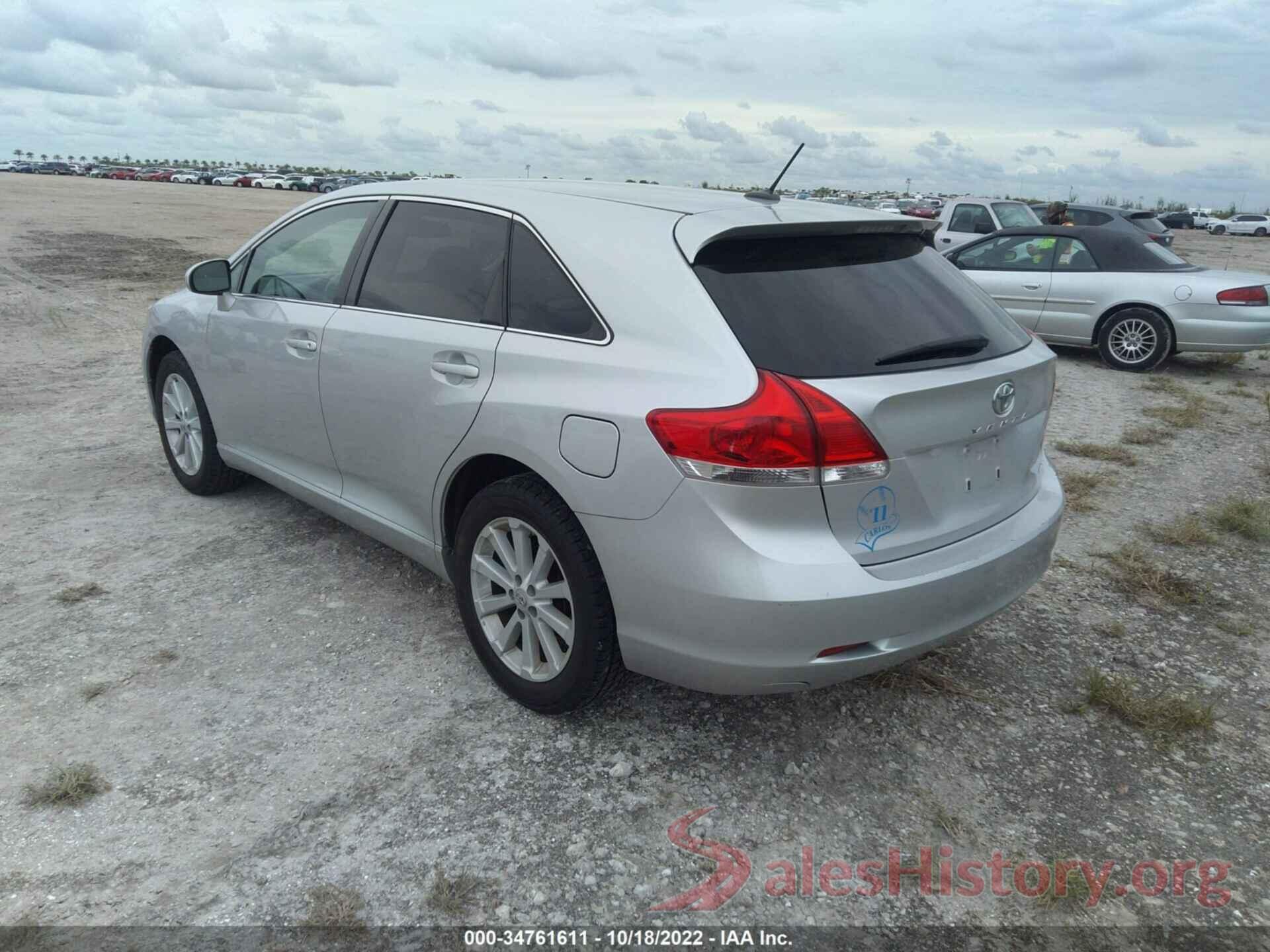 4T3BA3BB4BU027464 2011 TOYOTA VENZA