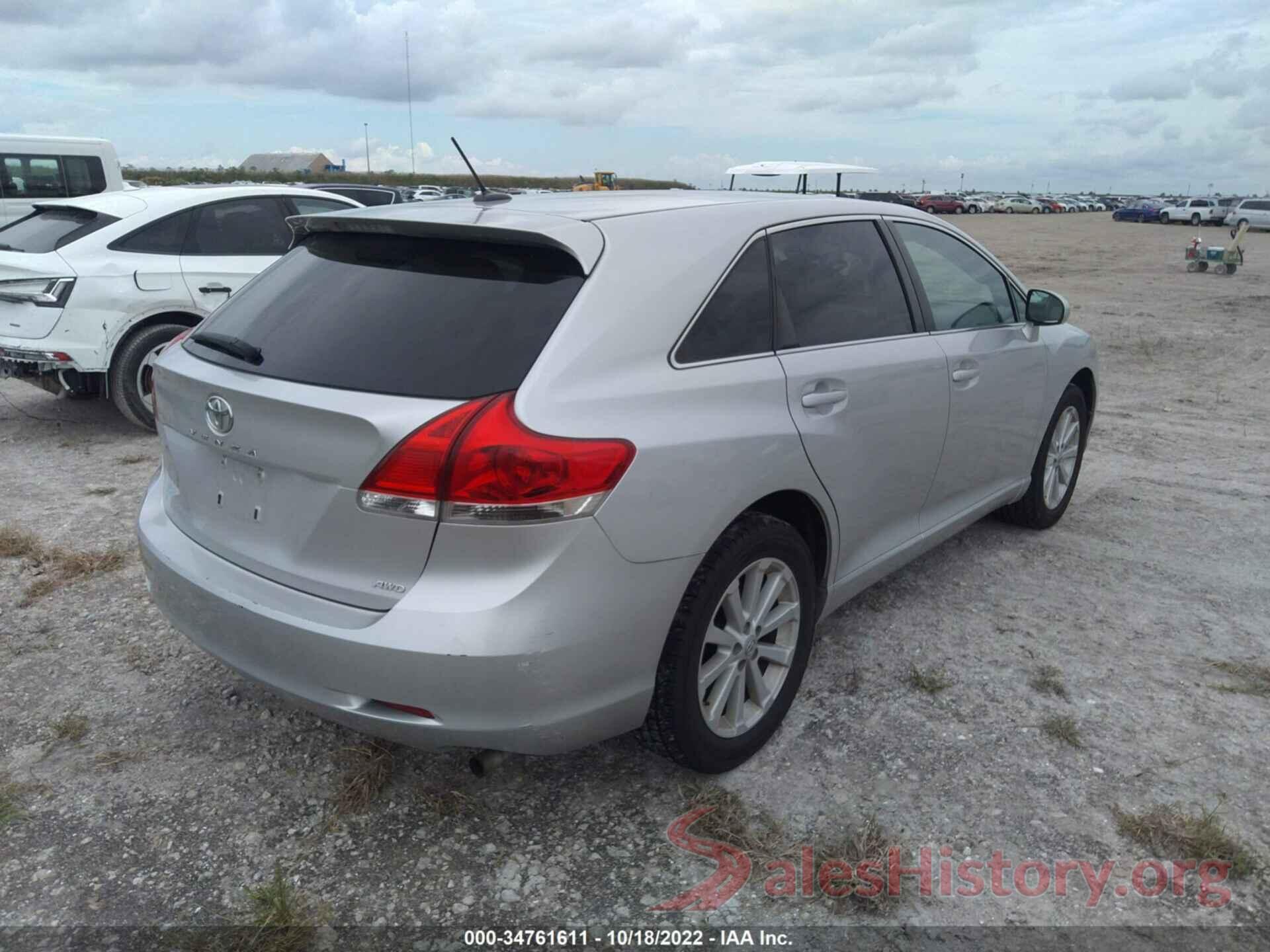 4T3BA3BB4BU027464 2011 TOYOTA VENZA