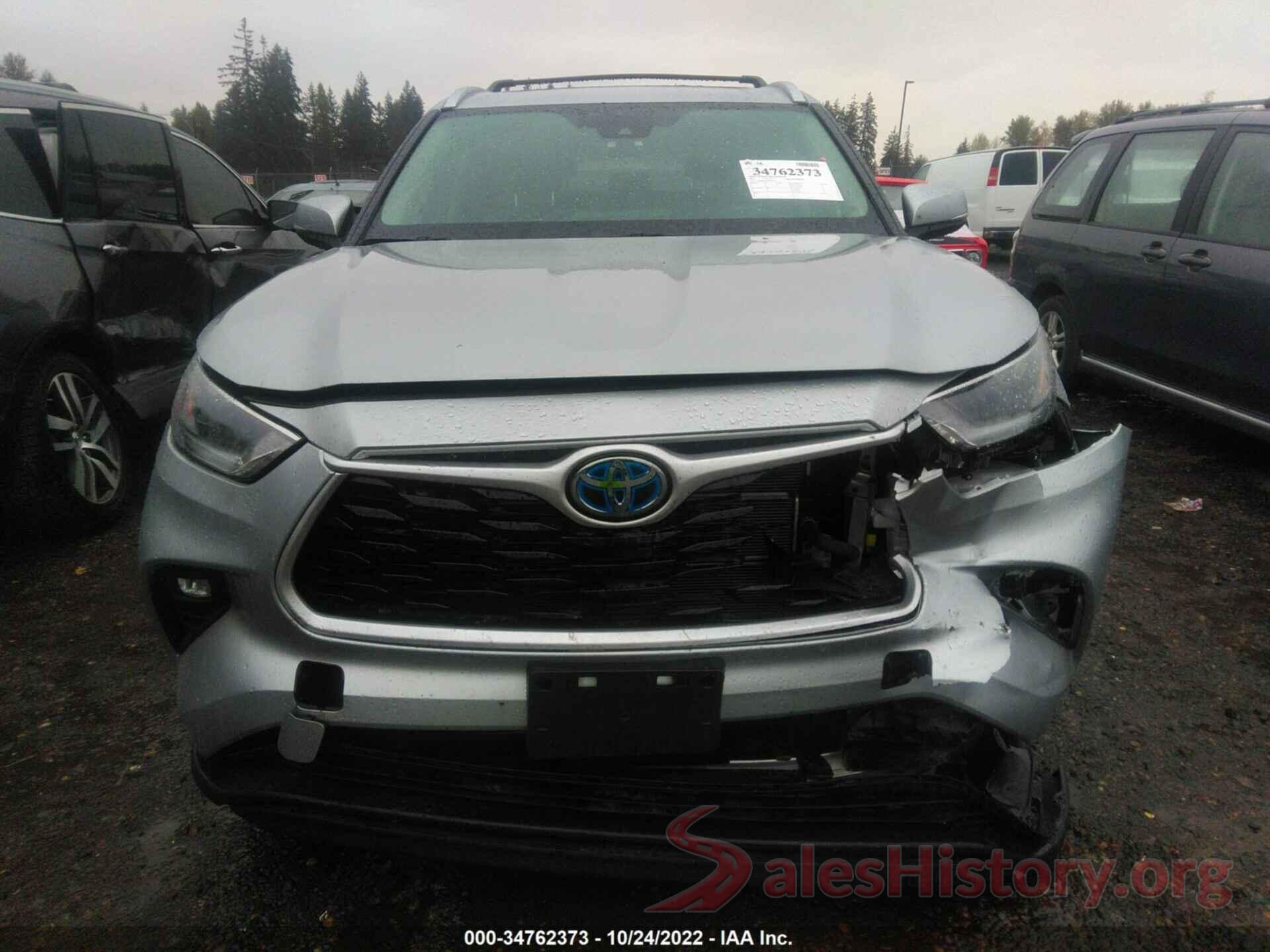 5TDGBRCH1MS532942 2021 TOYOTA HIGHLANDER