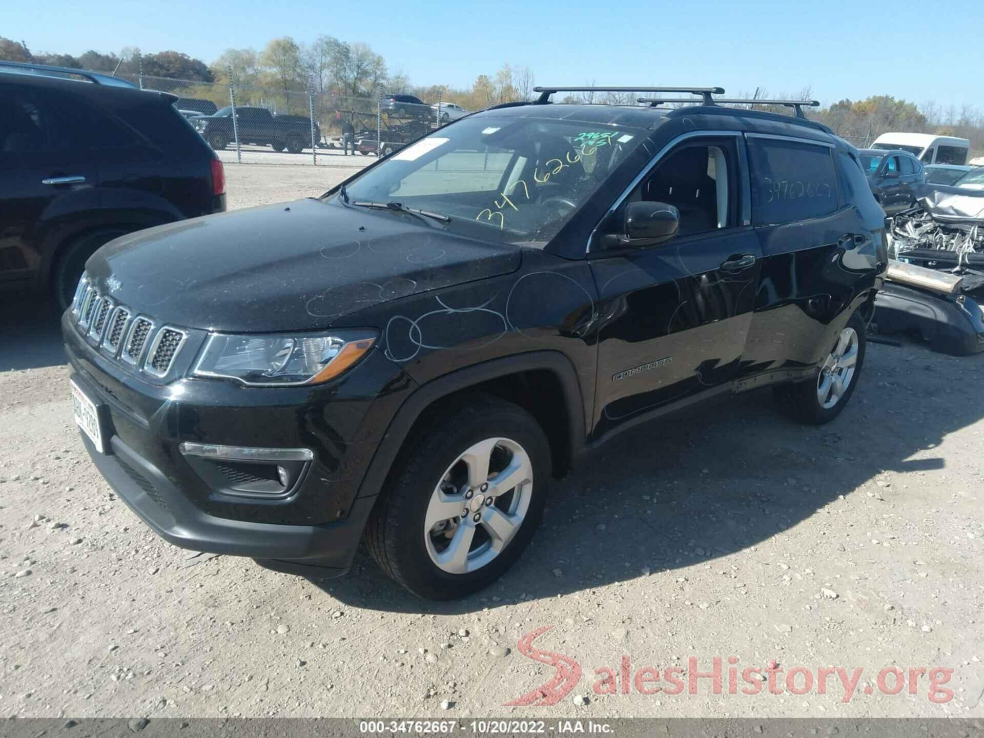 3C4NJDBB3KT714395 2019 JEEP COMPASS