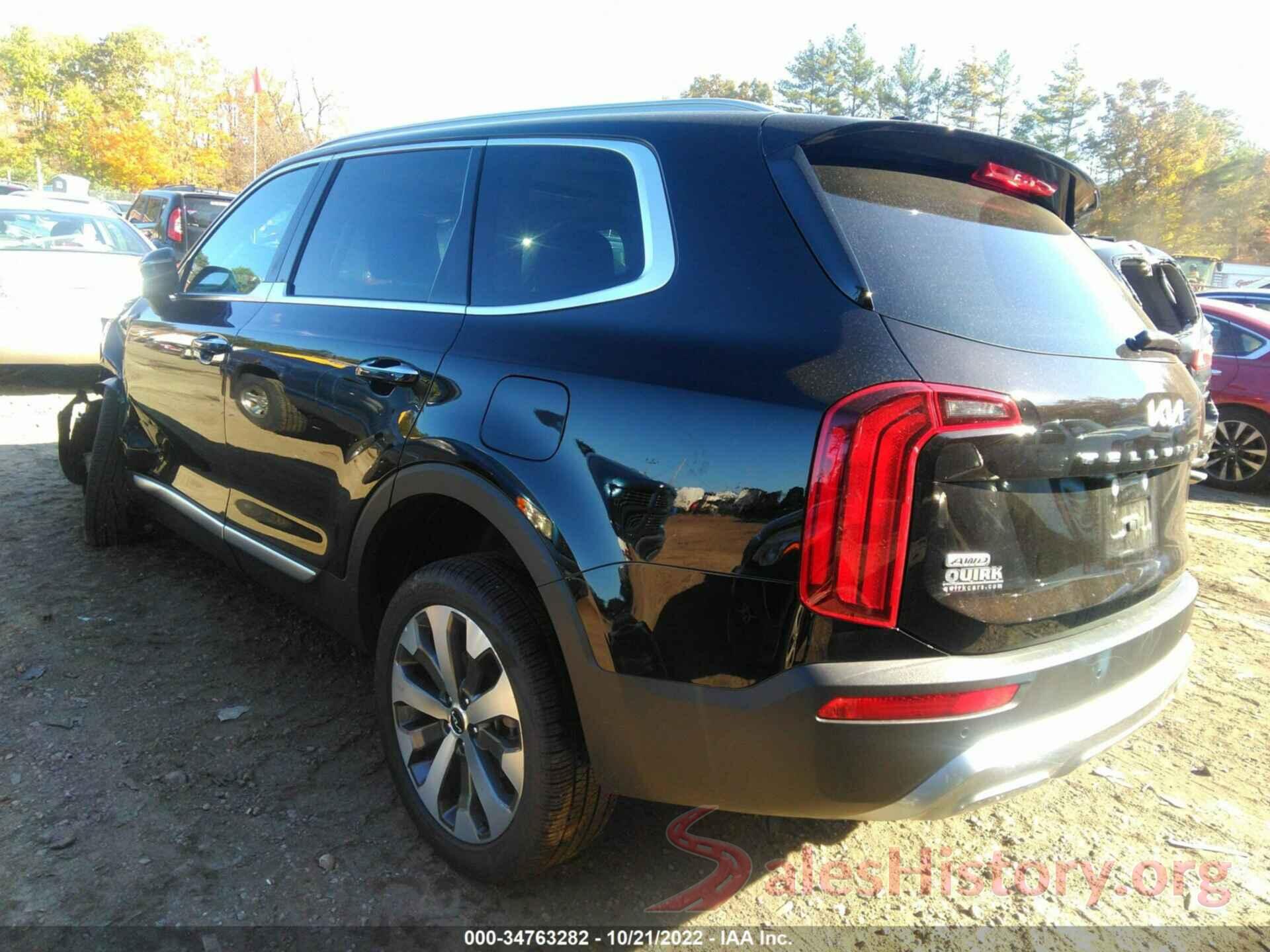 5XYP6DHC3NG236016 2022 KIA TELLURIDE