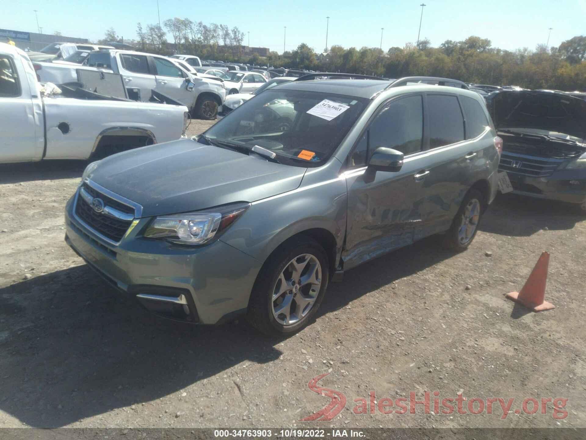 JF2SJAWC3JH456222 2018 SUBARU FORESTER