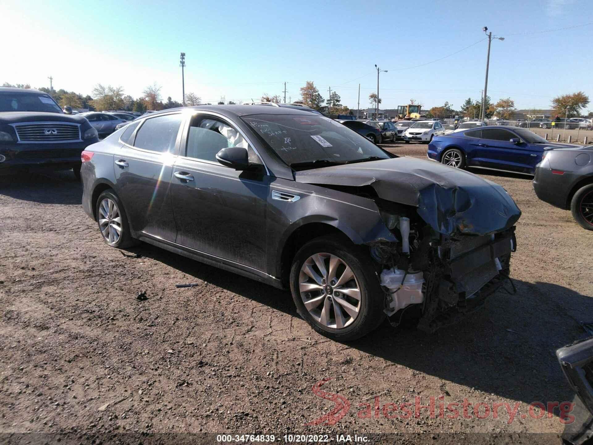 5XXGT4L37HG147476 2017 KIA OPTIMA