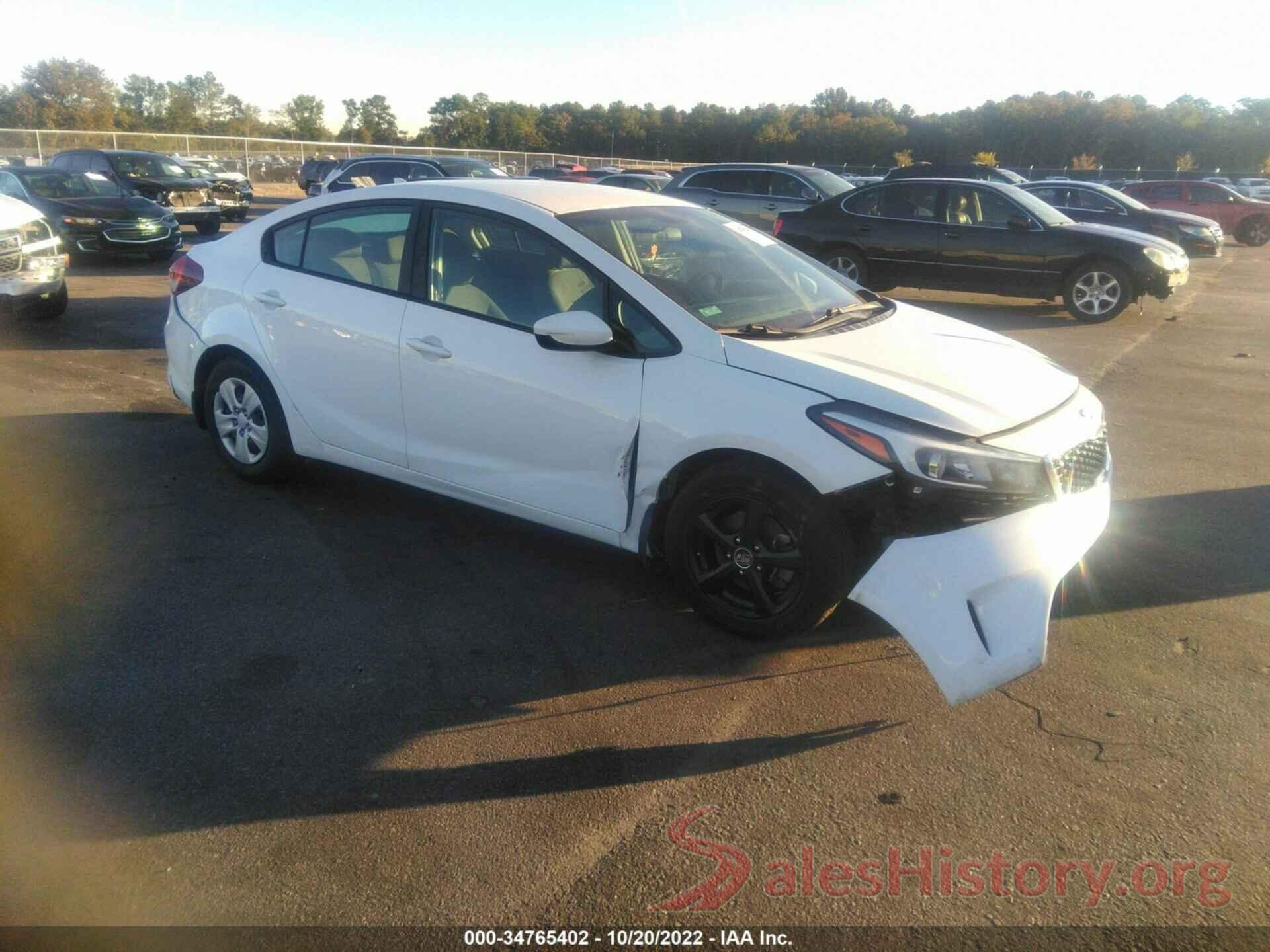 3KPFK4A70HE078045 2017 KIA FORTE