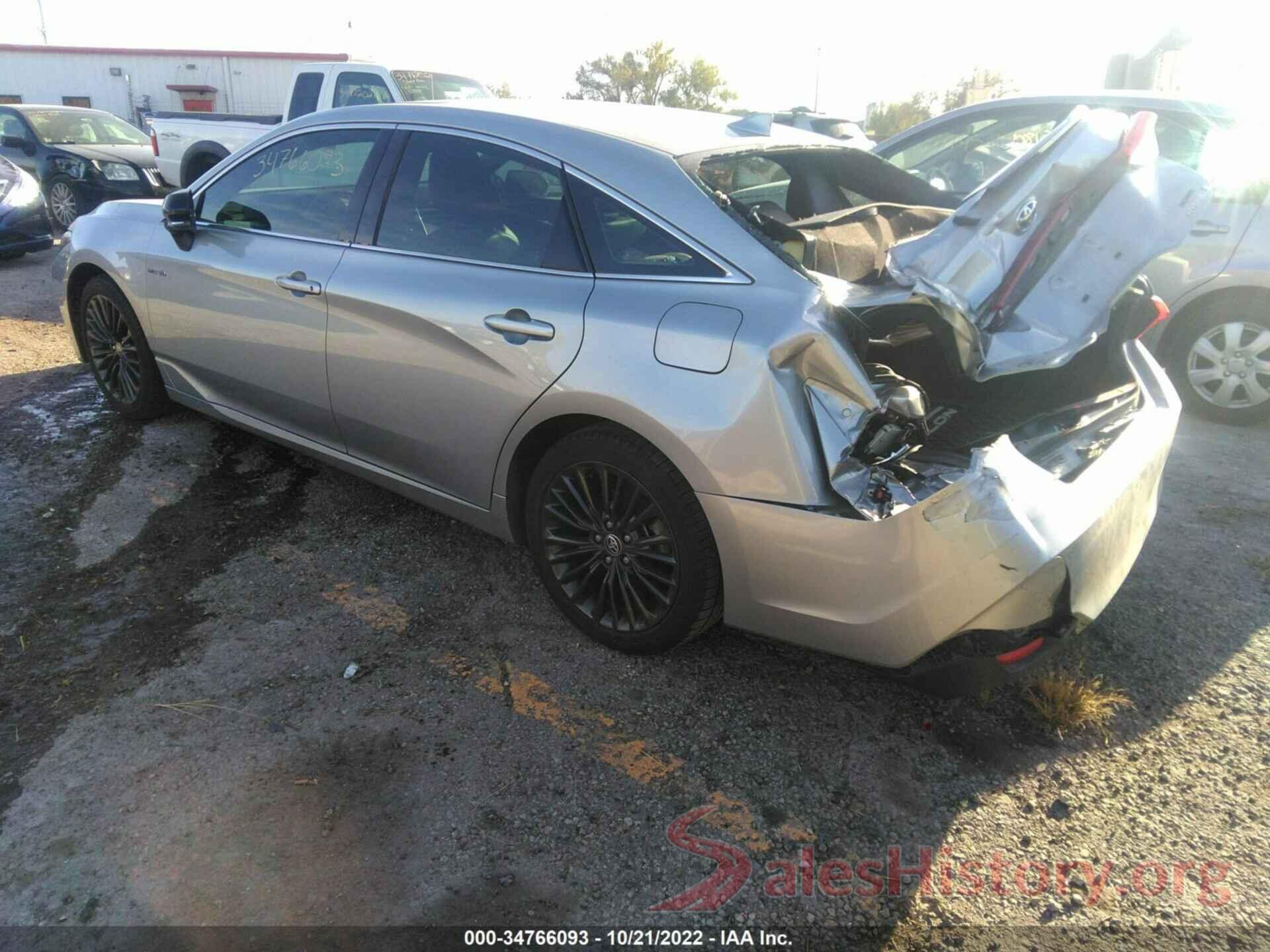 4T1E21FB6LU017523 2020 TOYOTA AVALON