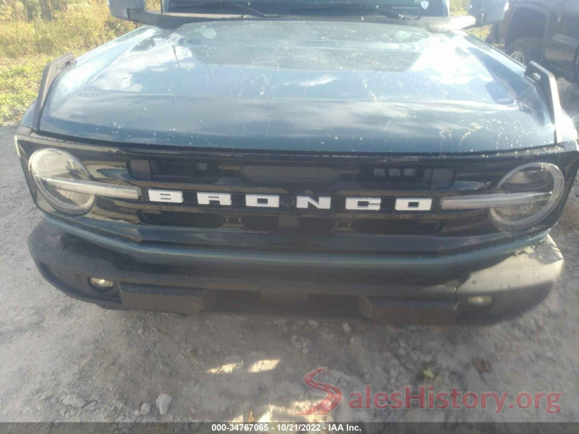 1FMDE5BH0NLB48833 2022 FORD BRONCO