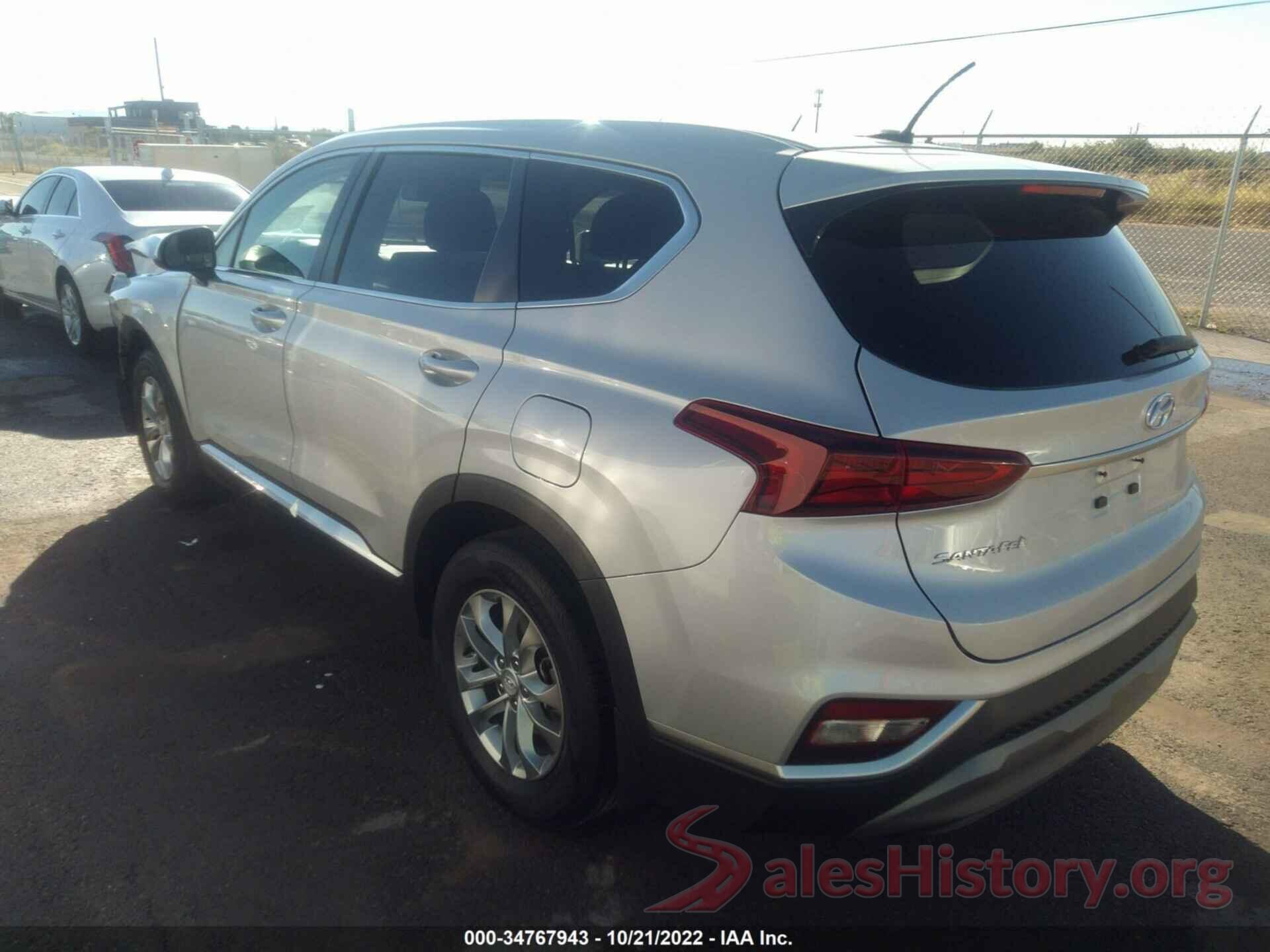 5NMS23AD4KH116231 2019 HYUNDAI SANTA FE