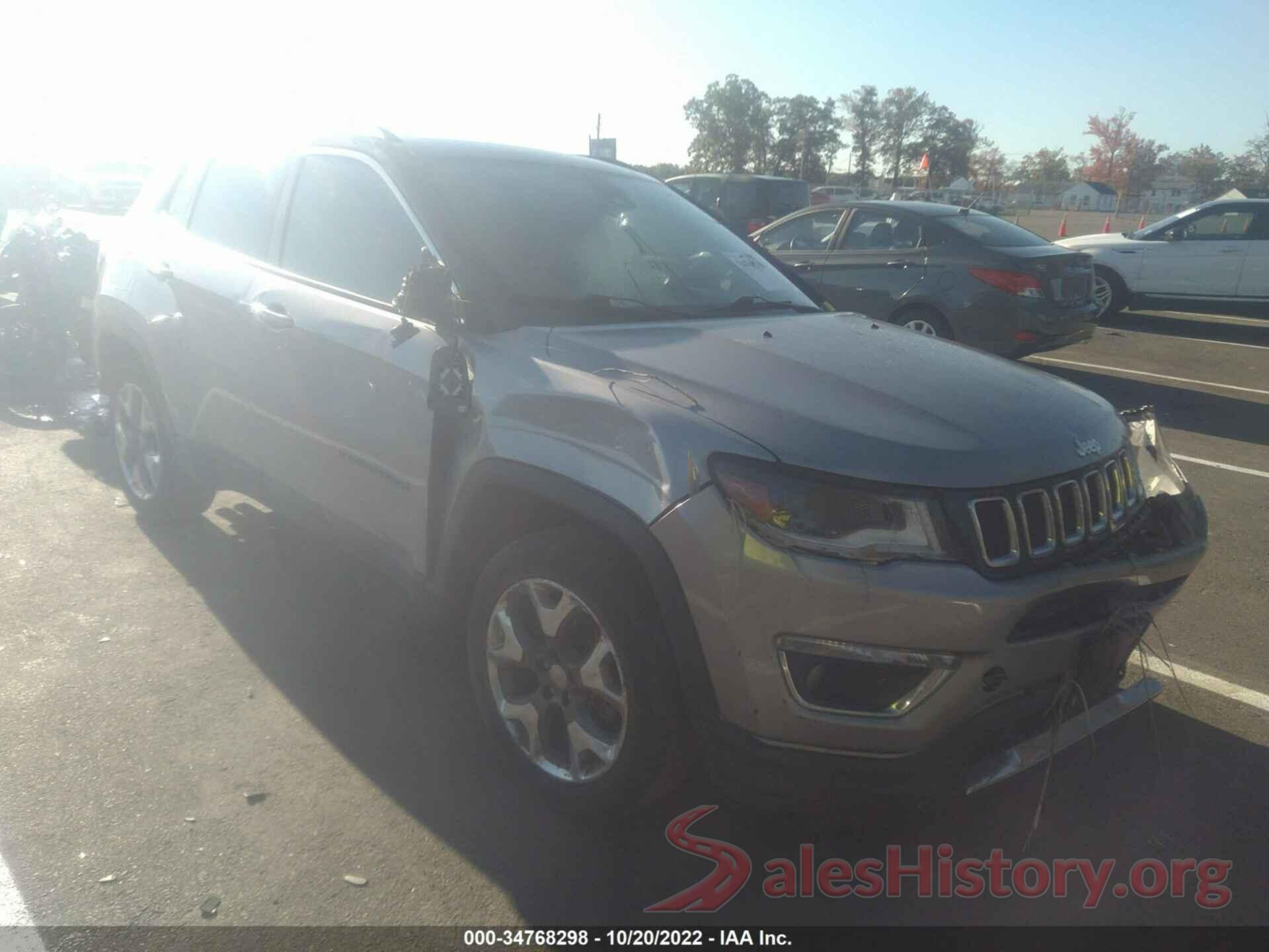 3C4NJDCB3JT153337 2018 JEEP COMPASS