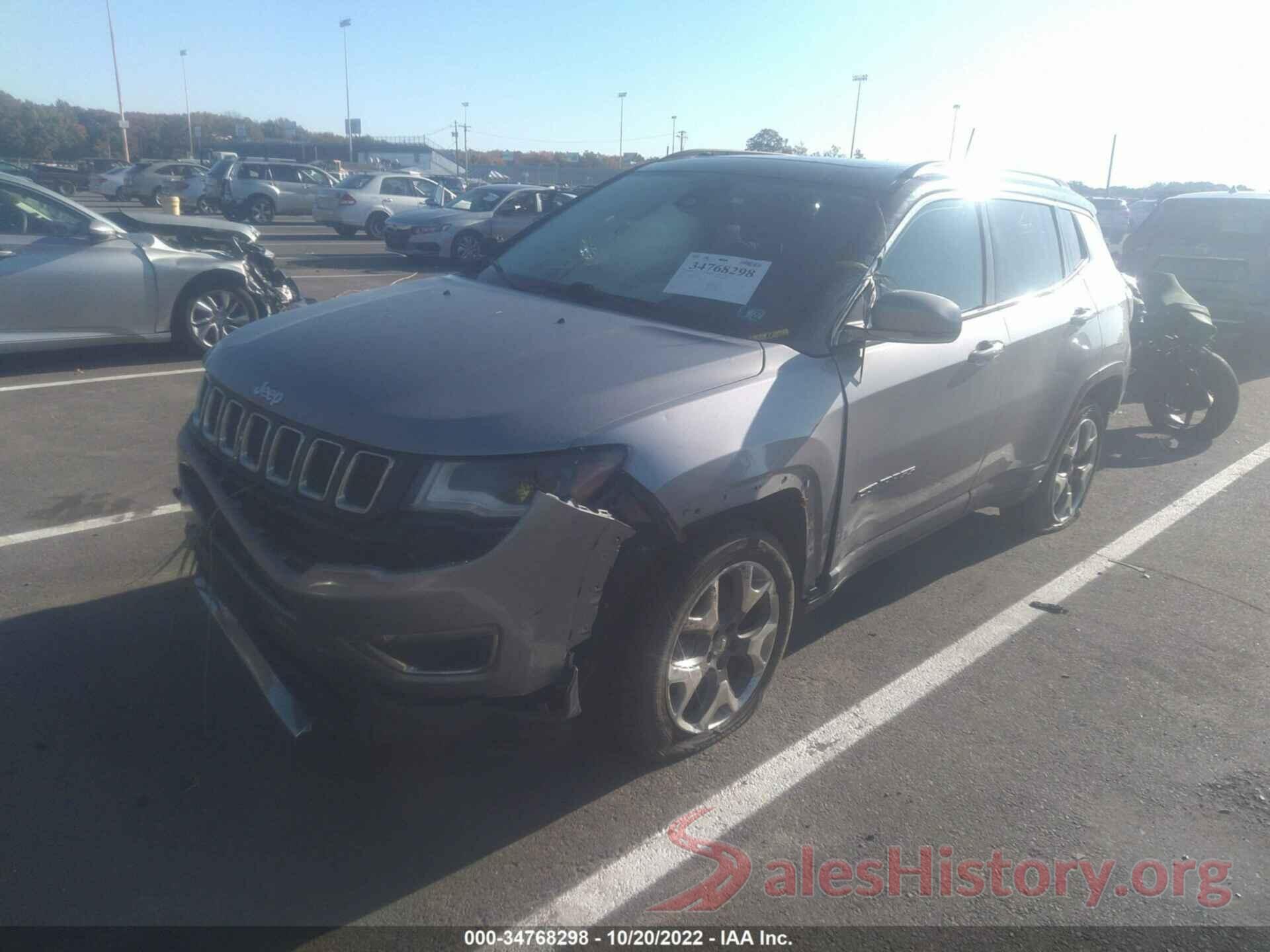 3C4NJDCB3JT153337 2018 JEEP COMPASS