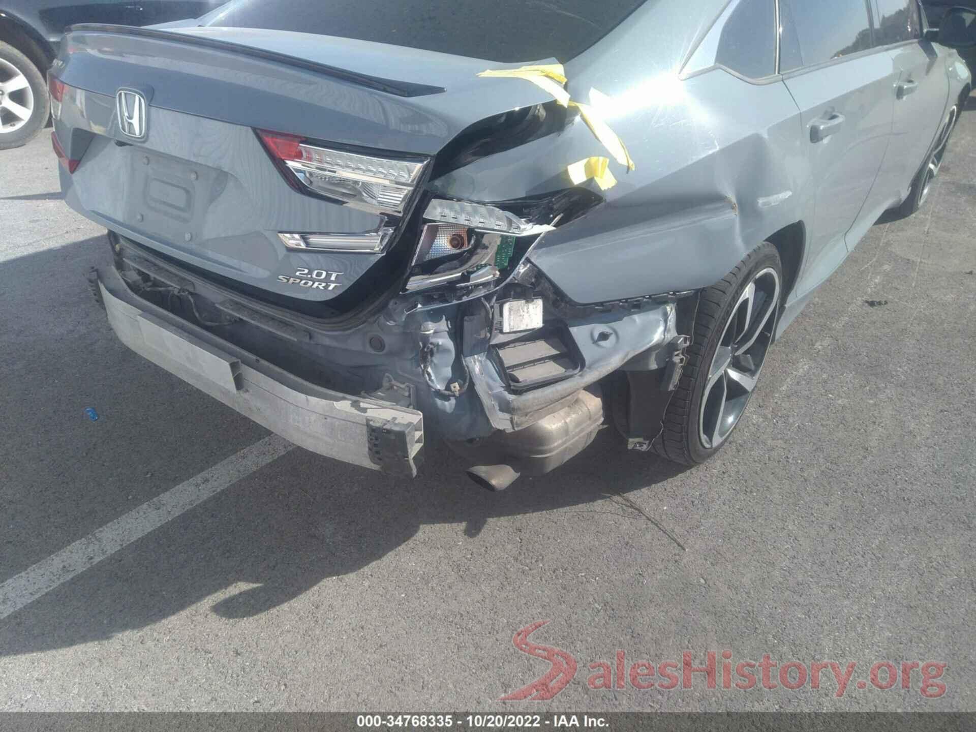 1HGCV2F31MA023865 2021 HONDA ACCORD SEDAN