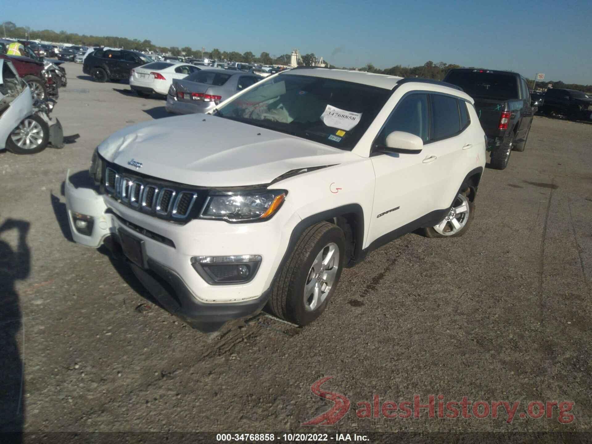 3C4NJDBB4KT595336 2019 JEEP COMPASS