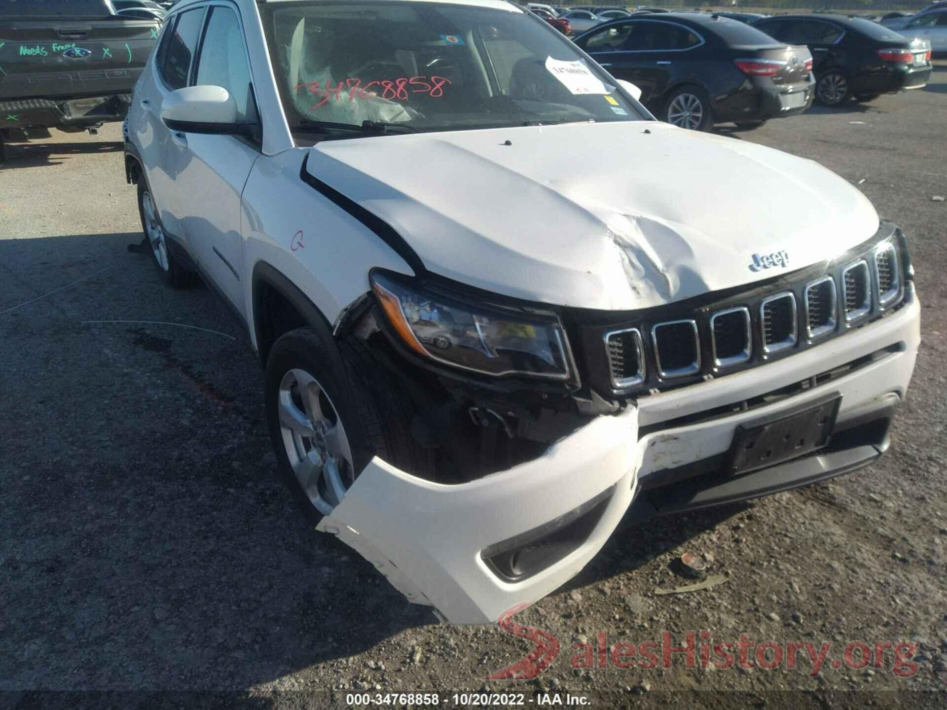 3C4NJDBB4KT595336 2019 JEEP COMPASS