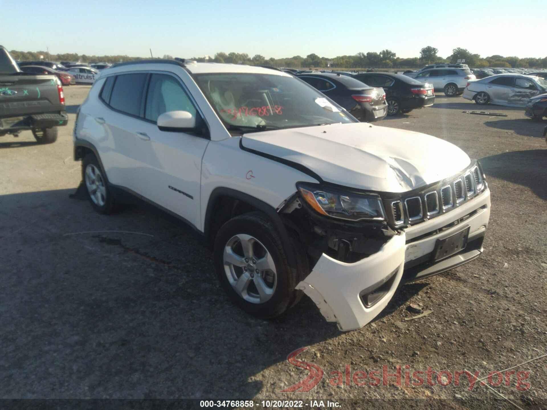 3C4NJDBB4KT595336 2019 JEEP COMPASS