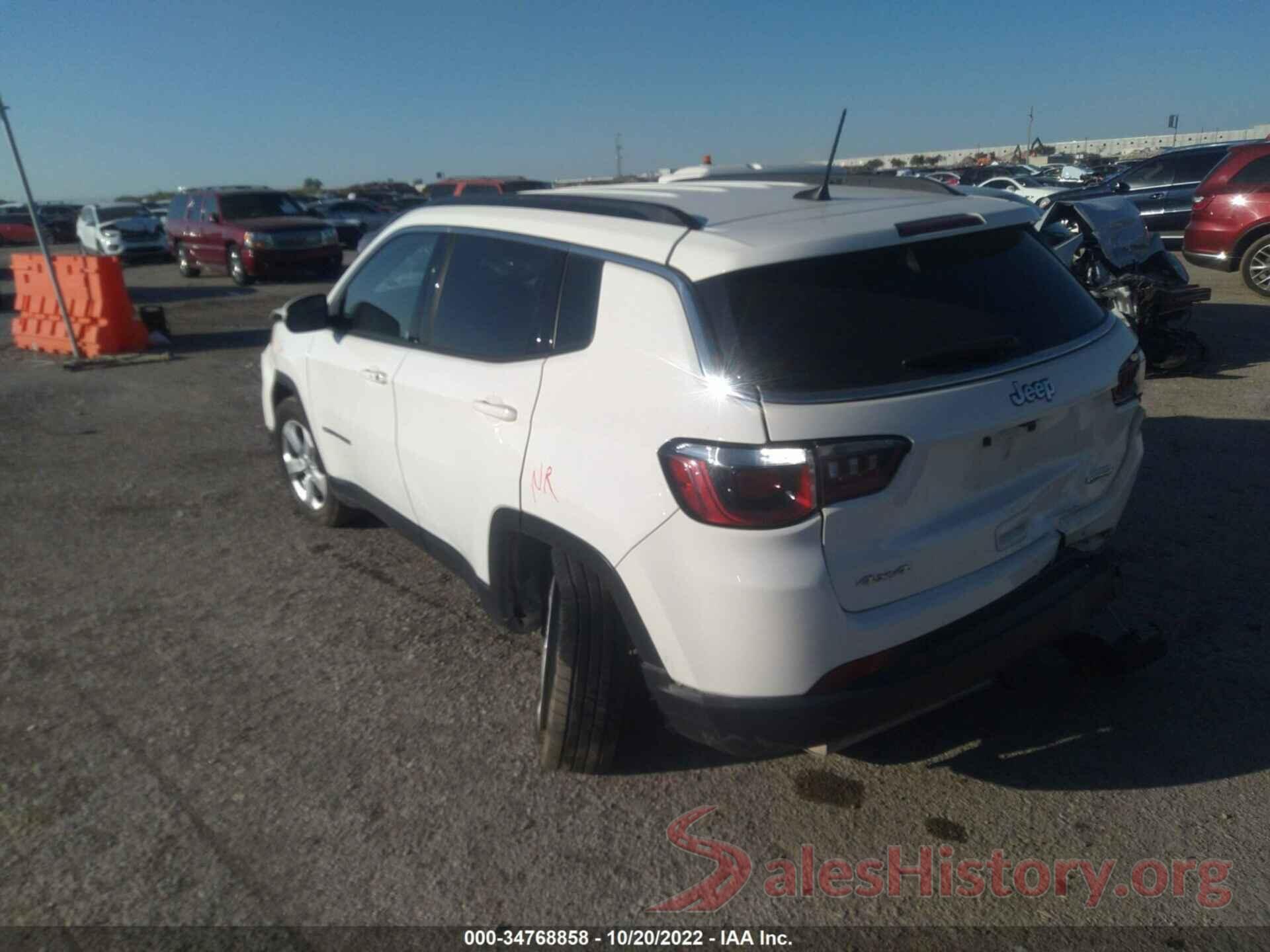 3C4NJDBB4KT595336 2019 JEEP COMPASS