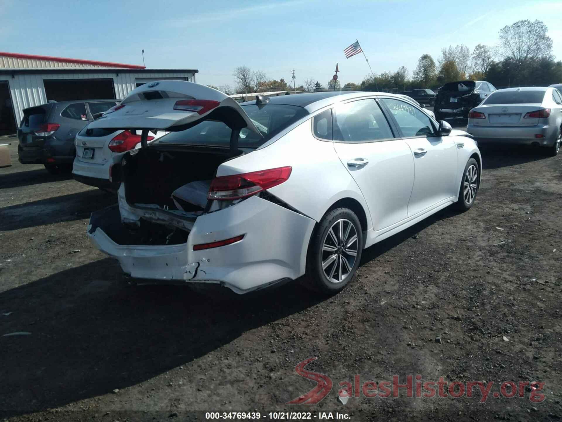 5XXGT4L32KG308985 2019 KIA OPTIMA