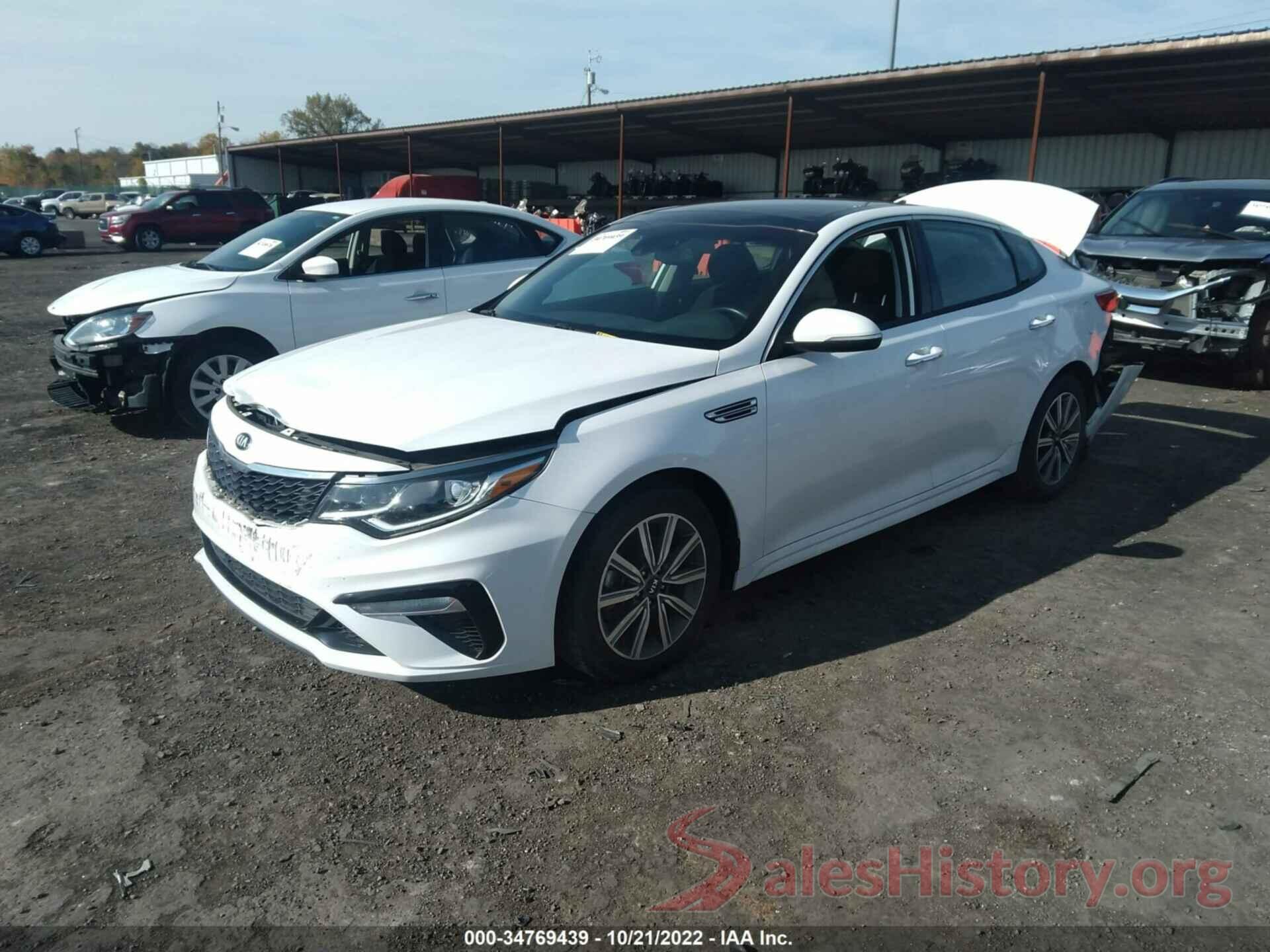 5XXGT4L32KG308985 2019 KIA OPTIMA