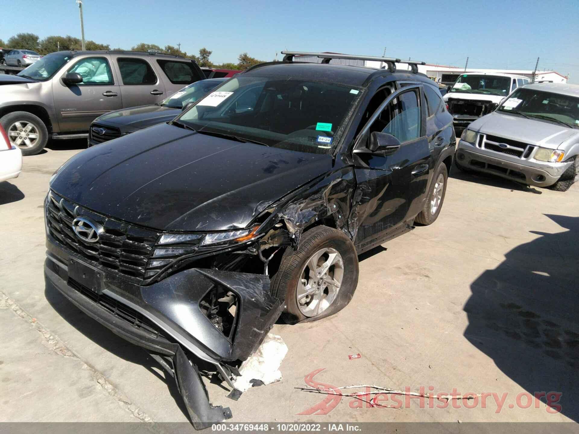 5NMJBCAE2NH120710 2022 HYUNDAI TUCSON