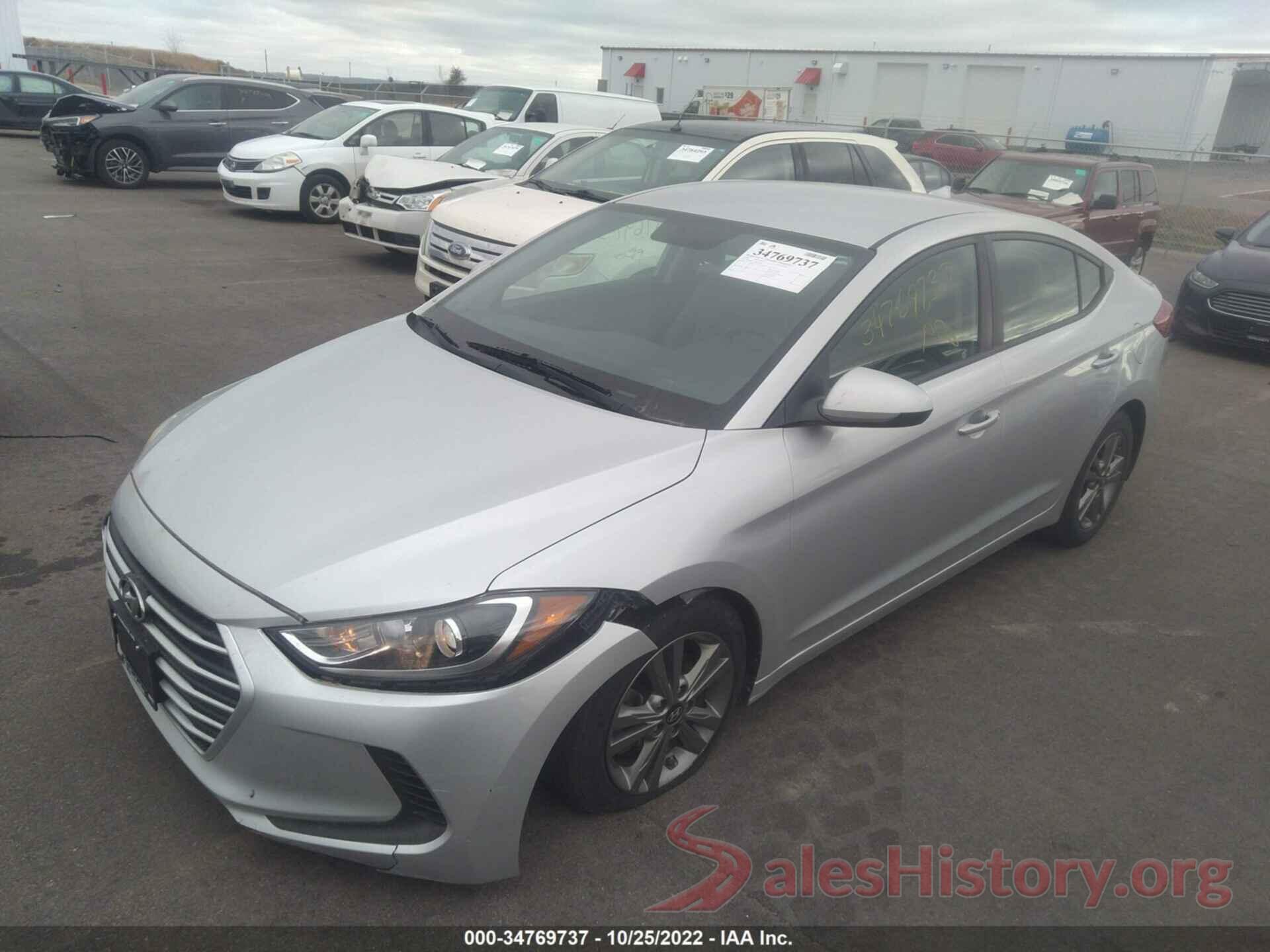 5NPD84LFXJH313580 2018 HYUNDAI ELANTRA