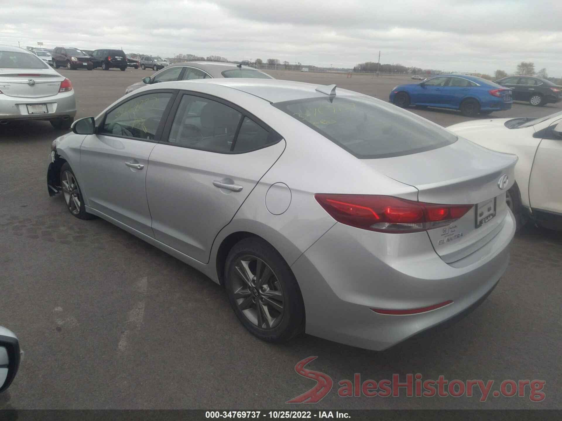 5NPD84LFXJH313580 2018 HYUNDAI ELANTRA