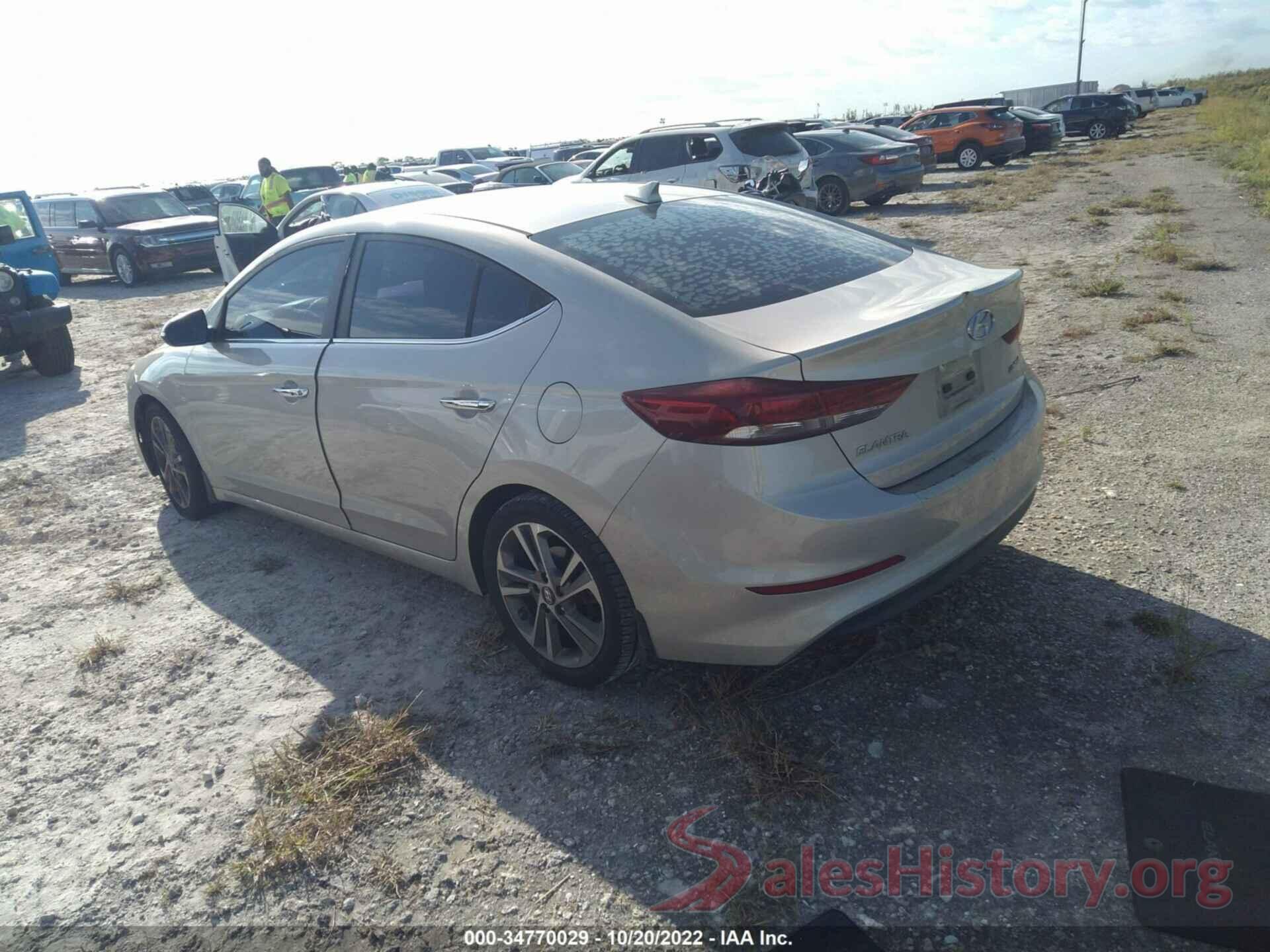 5NPD84LF9HH179347 2017 HYUNDAI ELANTRA