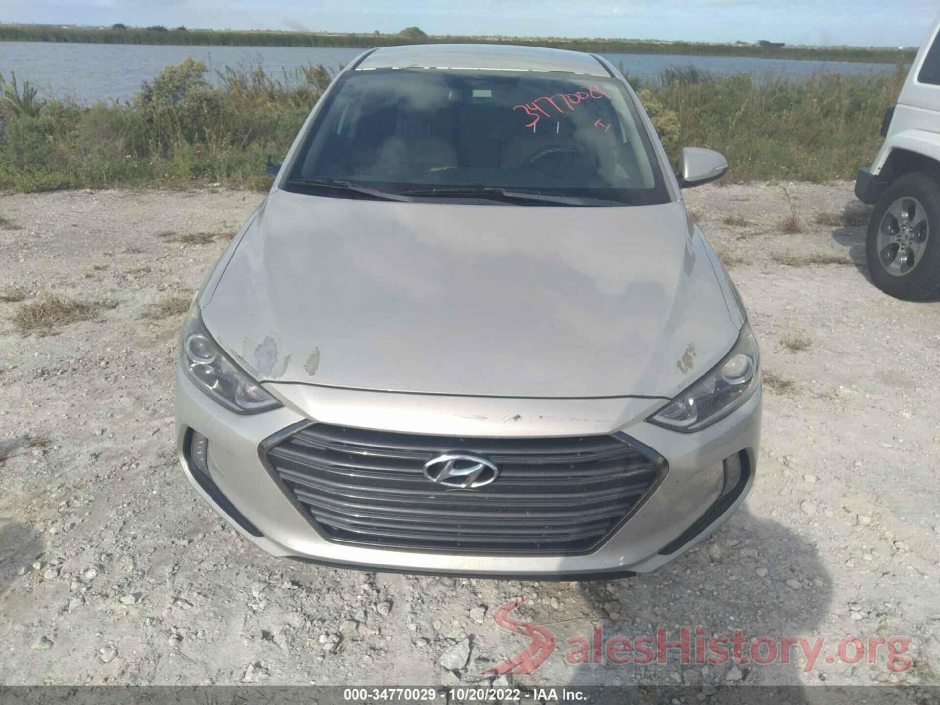 5NPD84LF9HH179347 2017 HYUNDAI ELANTRA