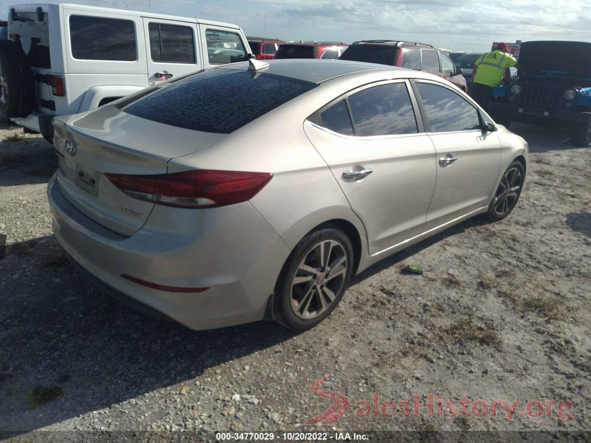 5NPD84LF9HH179347 2017 HYUNDAI ELANTRA