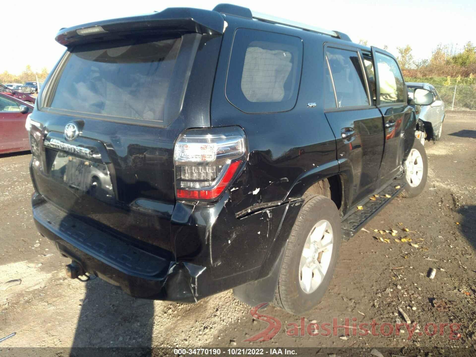 JTEBU5JR2K5720411 2019 TOYOTA 4RUNNER