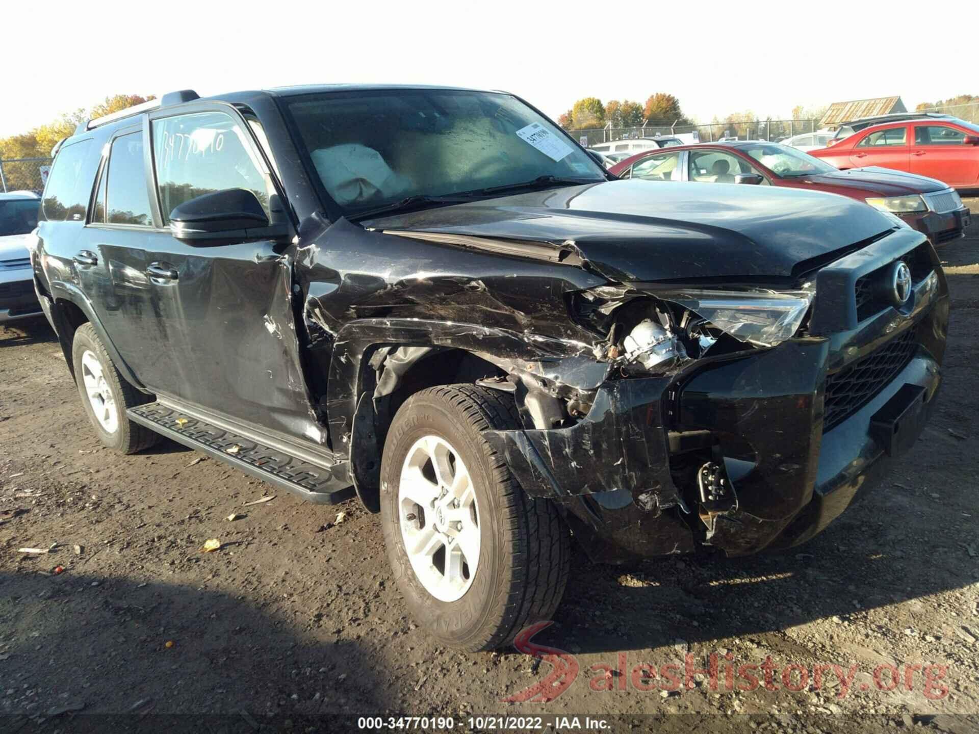 JTEBU5JR2K5720411 2019 TOYOTA 4RUNNER