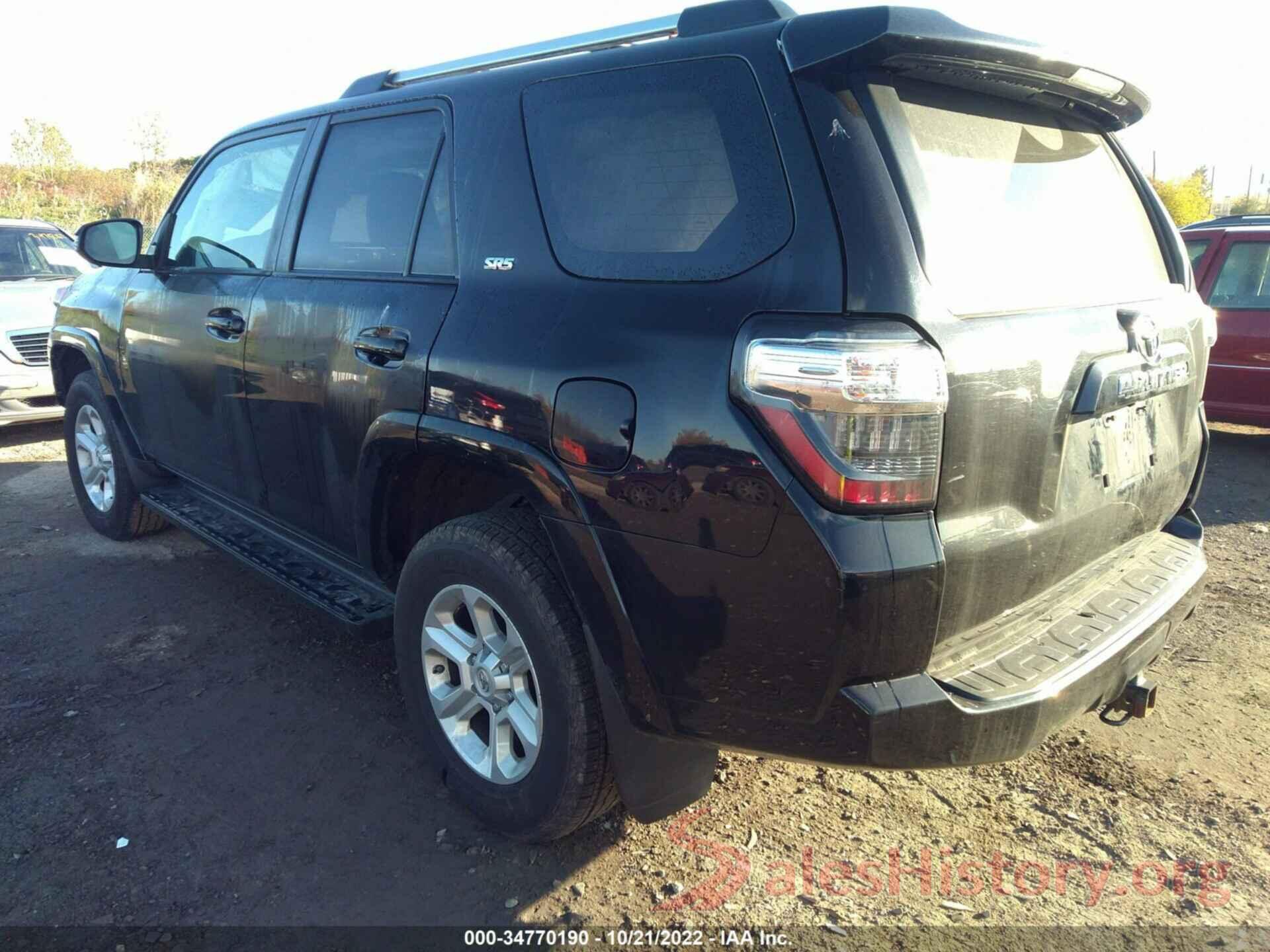 JTEBU5JR2K5720411 2019 TOYOTA 4RUNNER