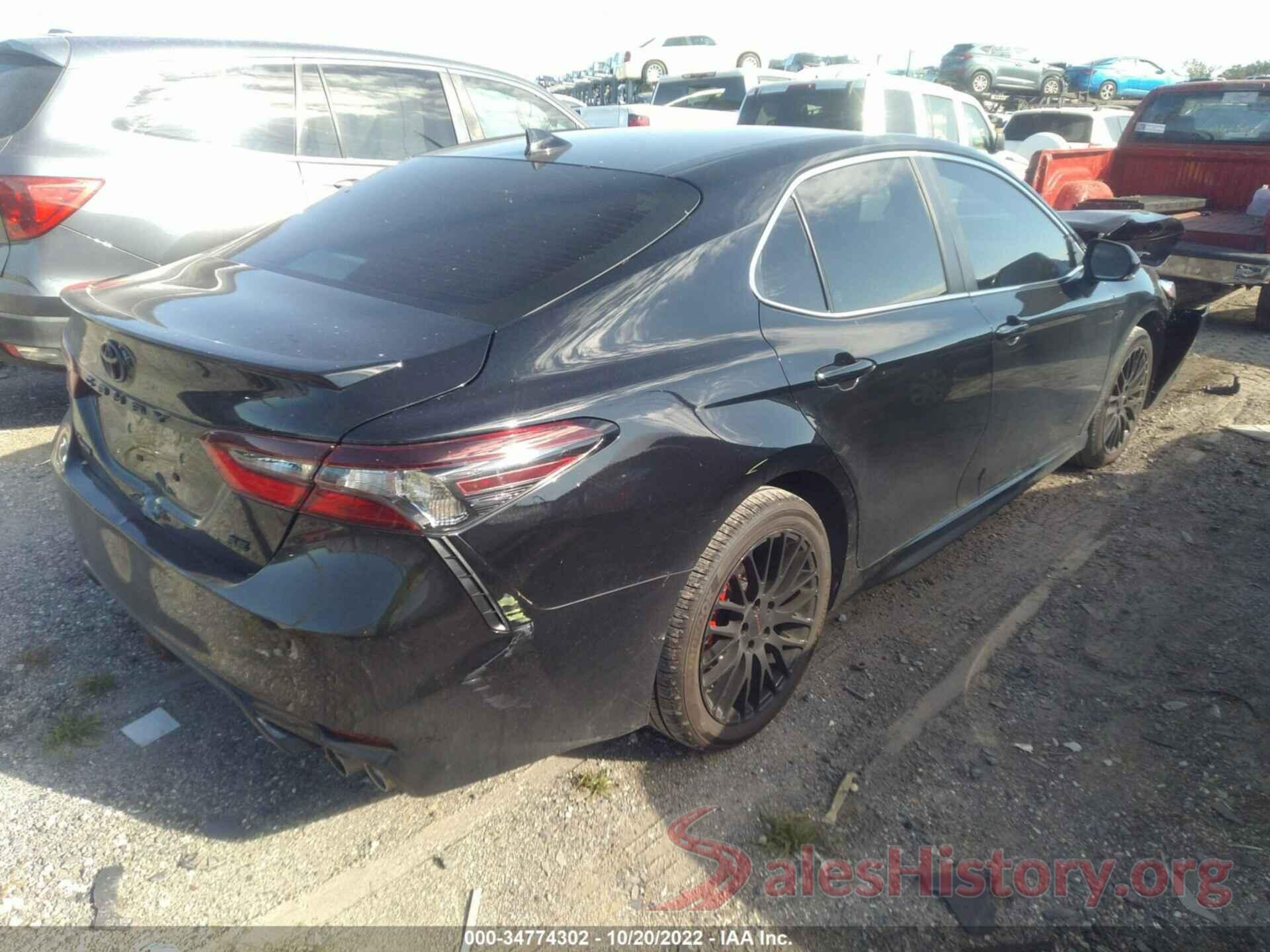 4T1T11AK1NU640388 2022 TOYOTA CAMRY