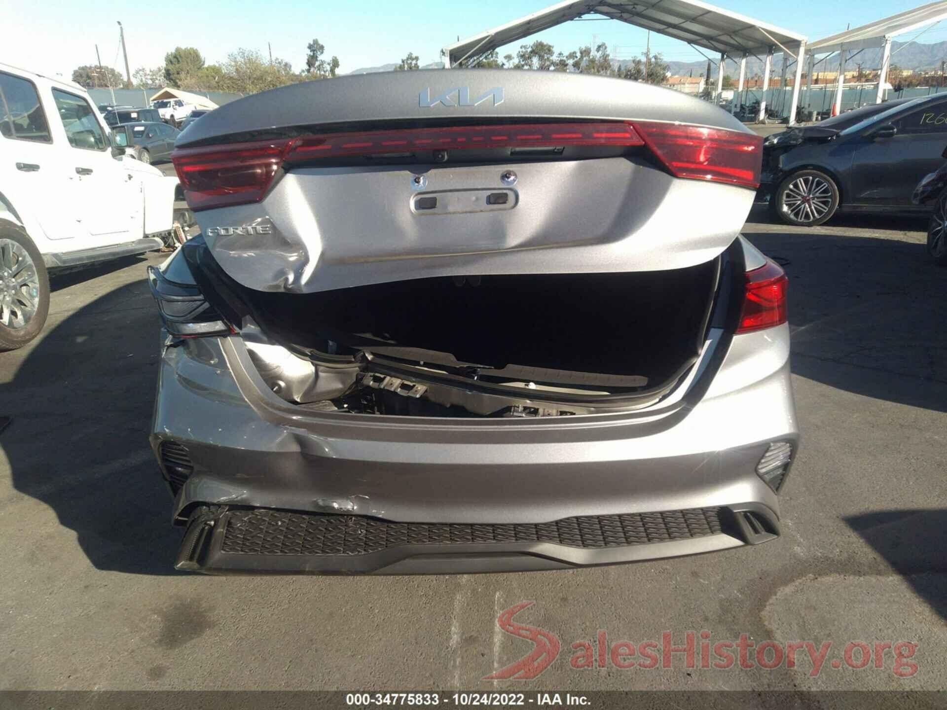 3KPF24AD6NE469217 2022 KIA FORTE