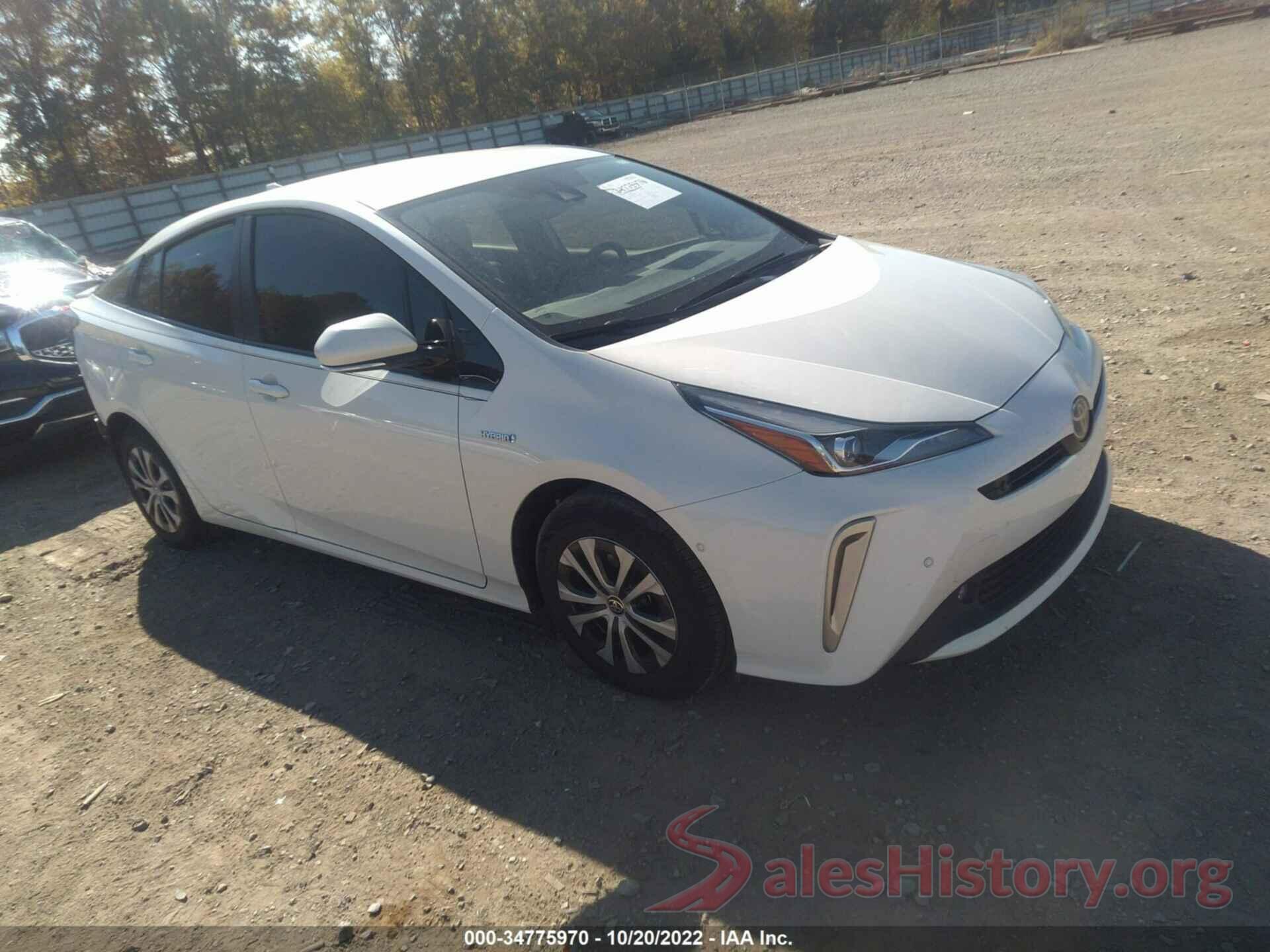 JTDL9RFU3K3004675 2019 TOYOTA PRIUS