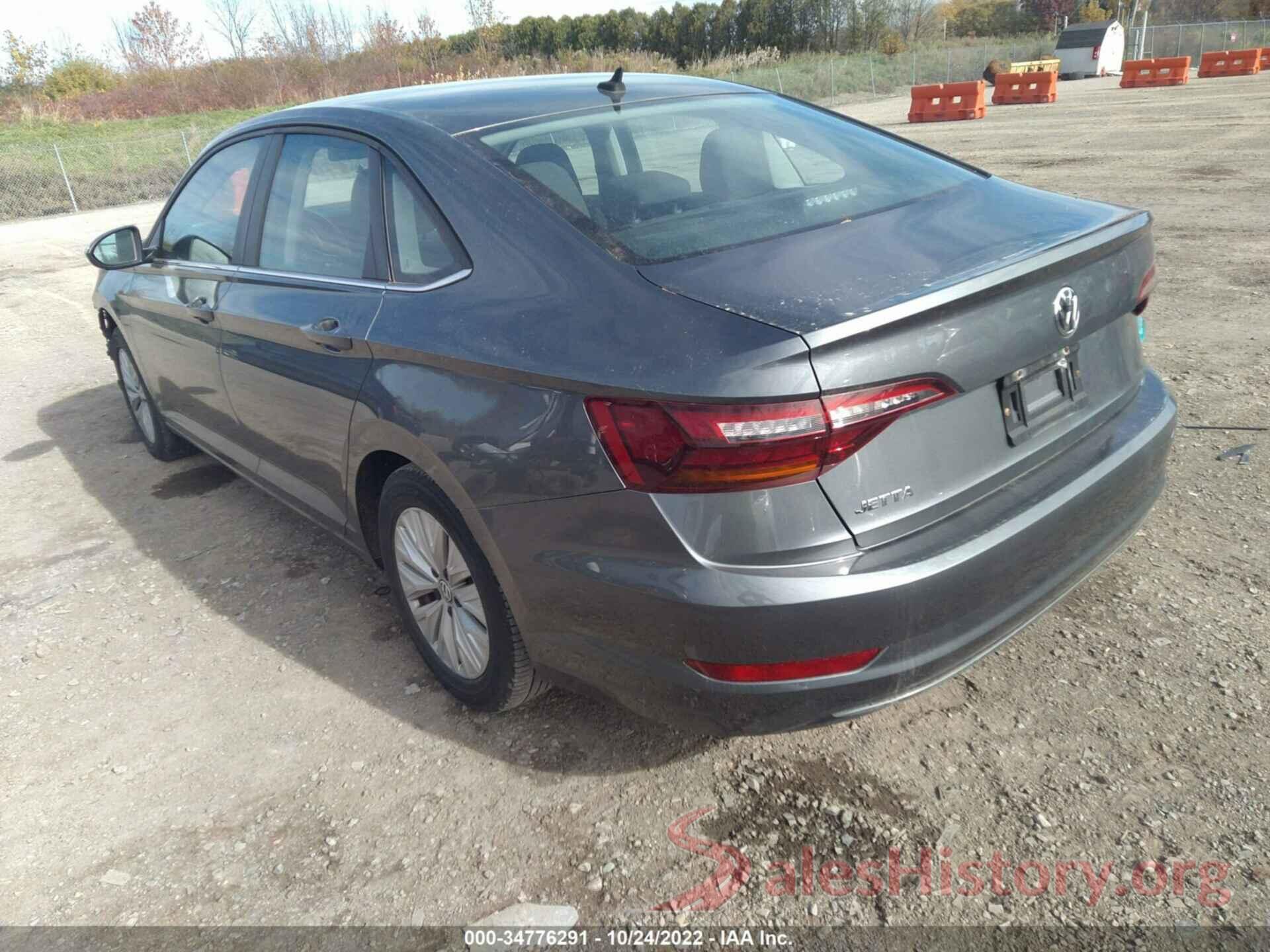 3VWC57BU7KM046445 2019 VOLKSWAGEN JETTA