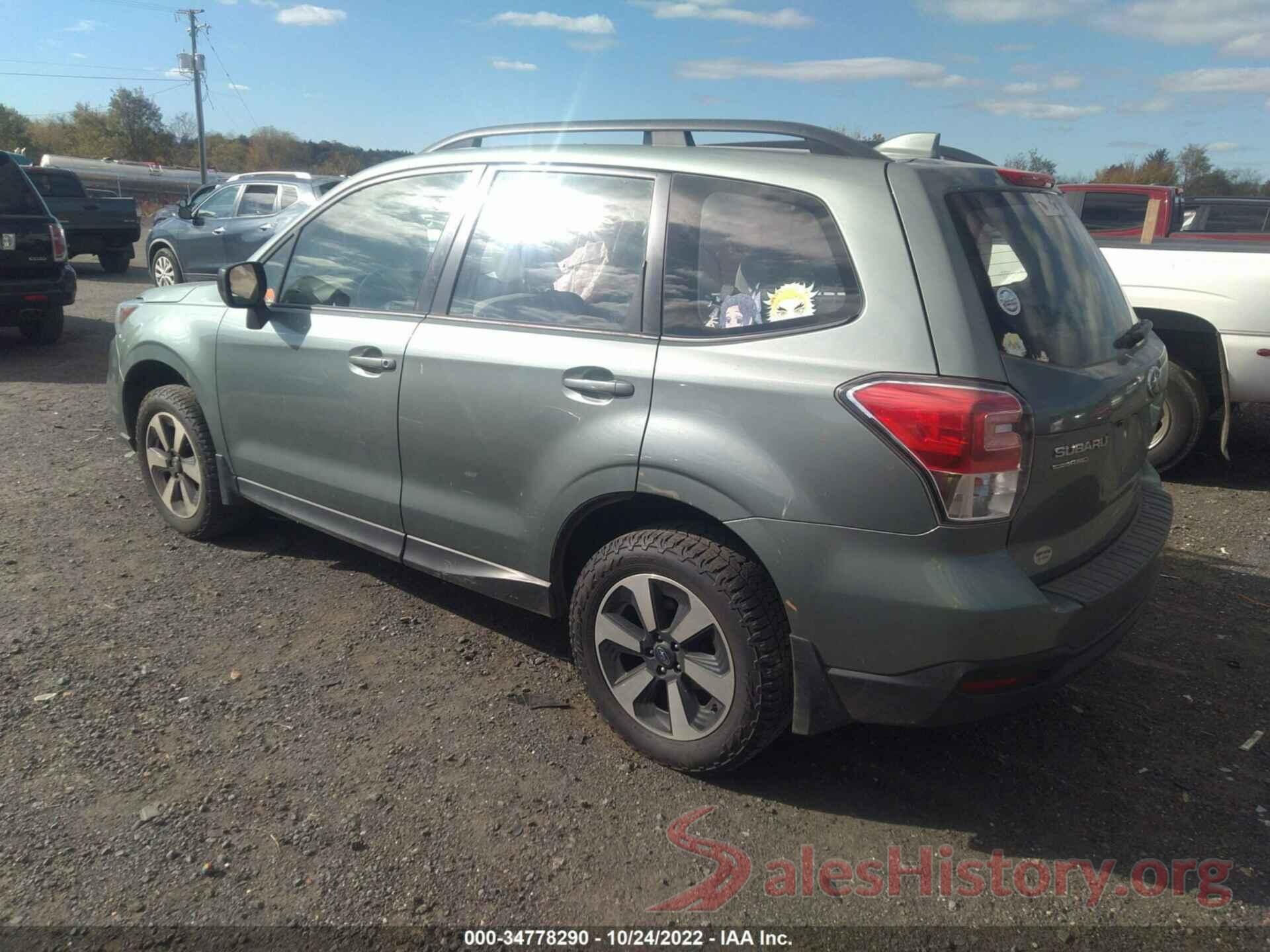 JF2SJABC9JH500732 2018 SUBARU FORESTER