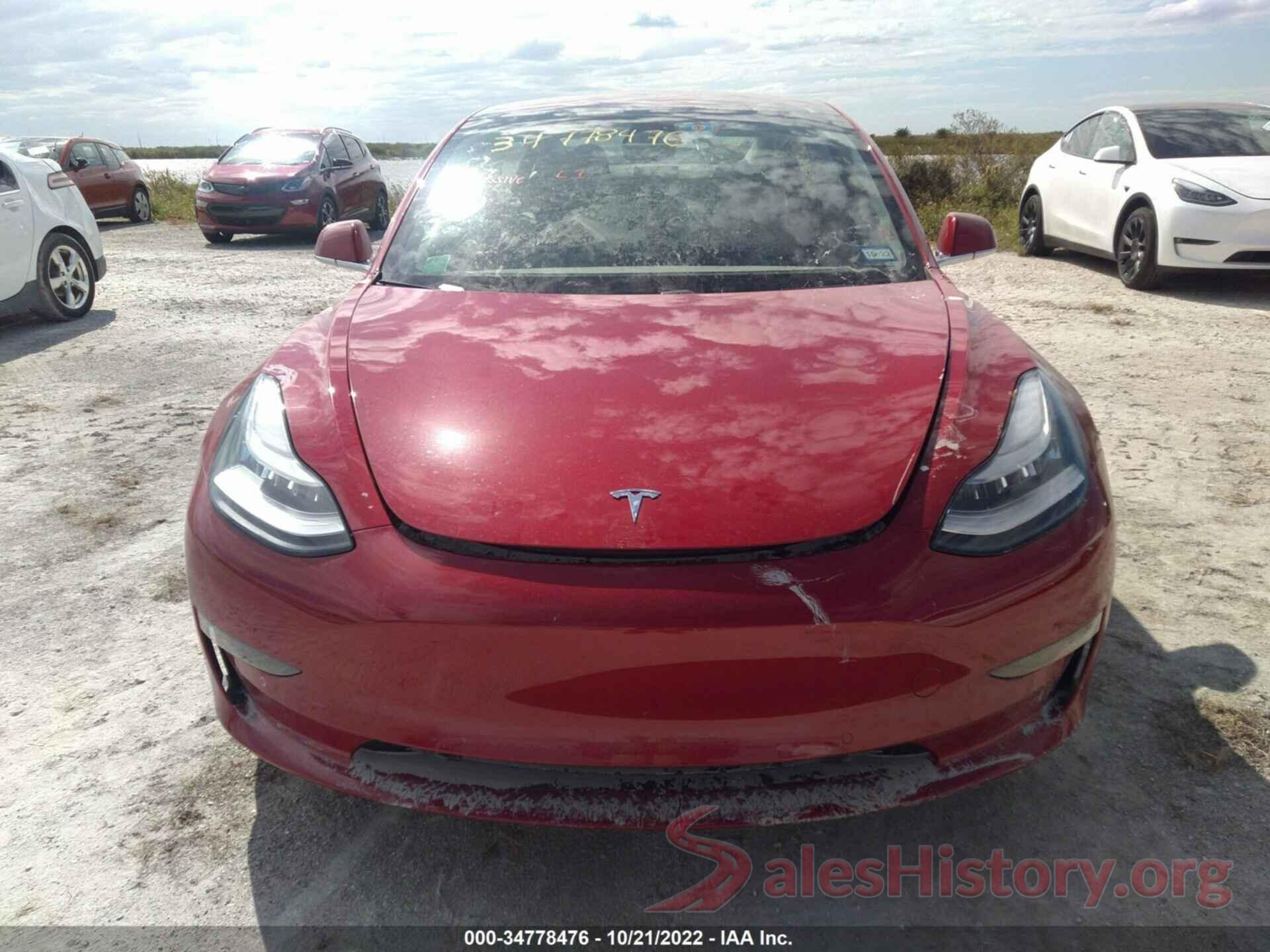 5YJ3E1EB3JF065636 2018 TESLA MODEL 3